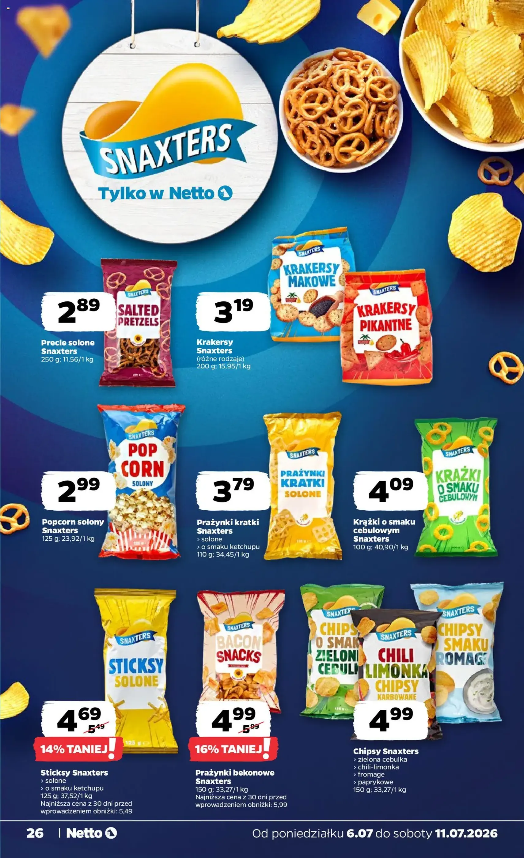 Netto gazetka od poniedziałku spożywcza - ważny gazetka od 06.07.2026 strona 26 z 35