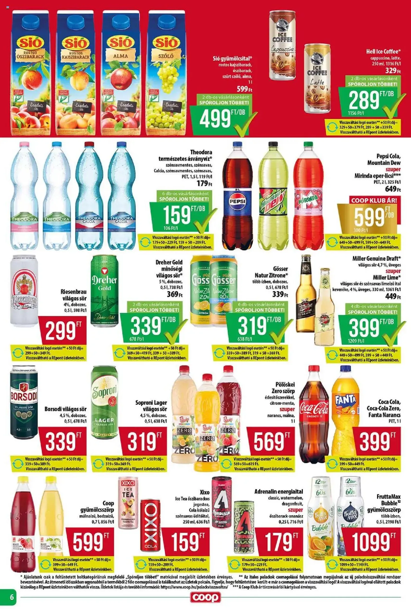 COOP Szolnok Akciós újság - 2025.07.24. érvényes szórólap 6 oldal 8 oldalból COOP Szolnok Akciós újság - 2025.07.24. érvényes szórólap 6 oldal 8 oldalból