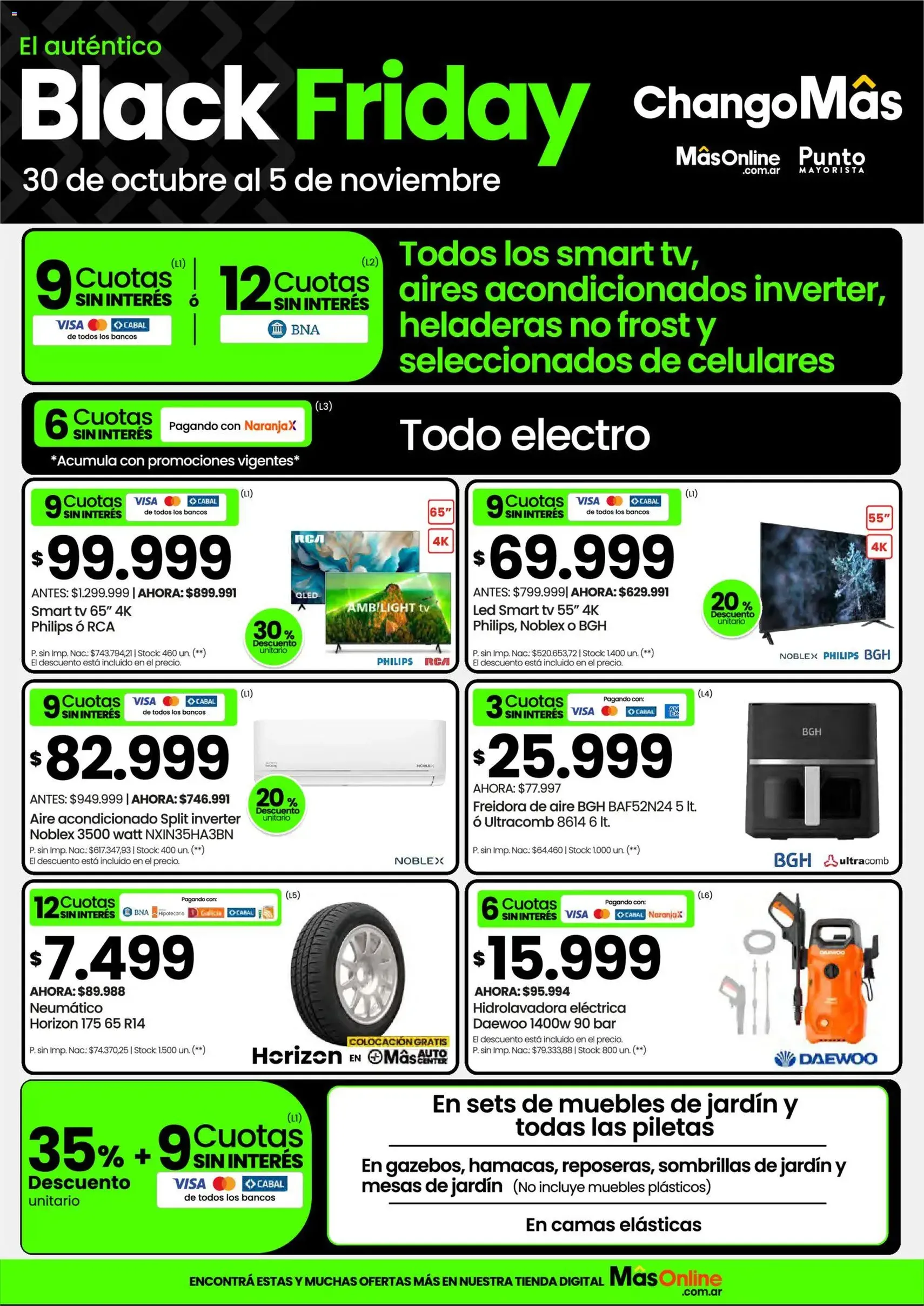 Punto Mayorista Black Friday - folleto válido desde 30/10/2025 página 1 de 22 Punto Mayorista Black Friday - folleto válido desde 30/10/2025 página 1 de 22