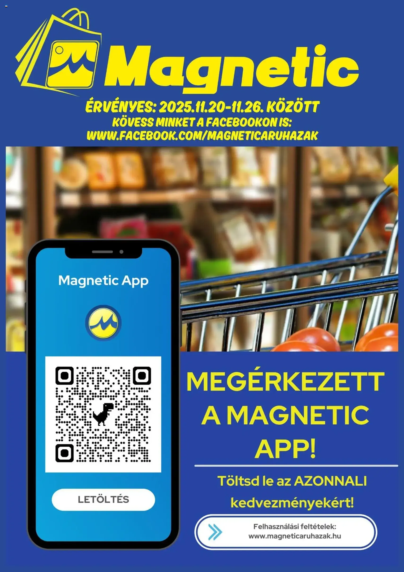 Magnetic Akciós újság - 2025.11.20. érvényes szórólap 1 oldal 4 oldalból