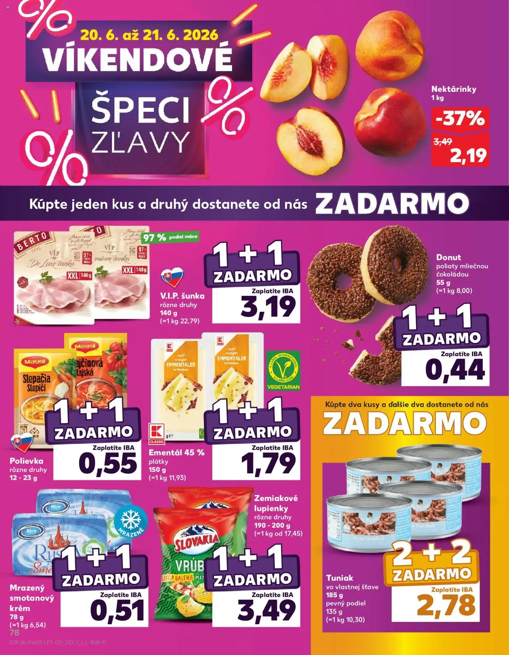 Kaufland leták - platný leták od 18.06.2026 strana 78 z 84