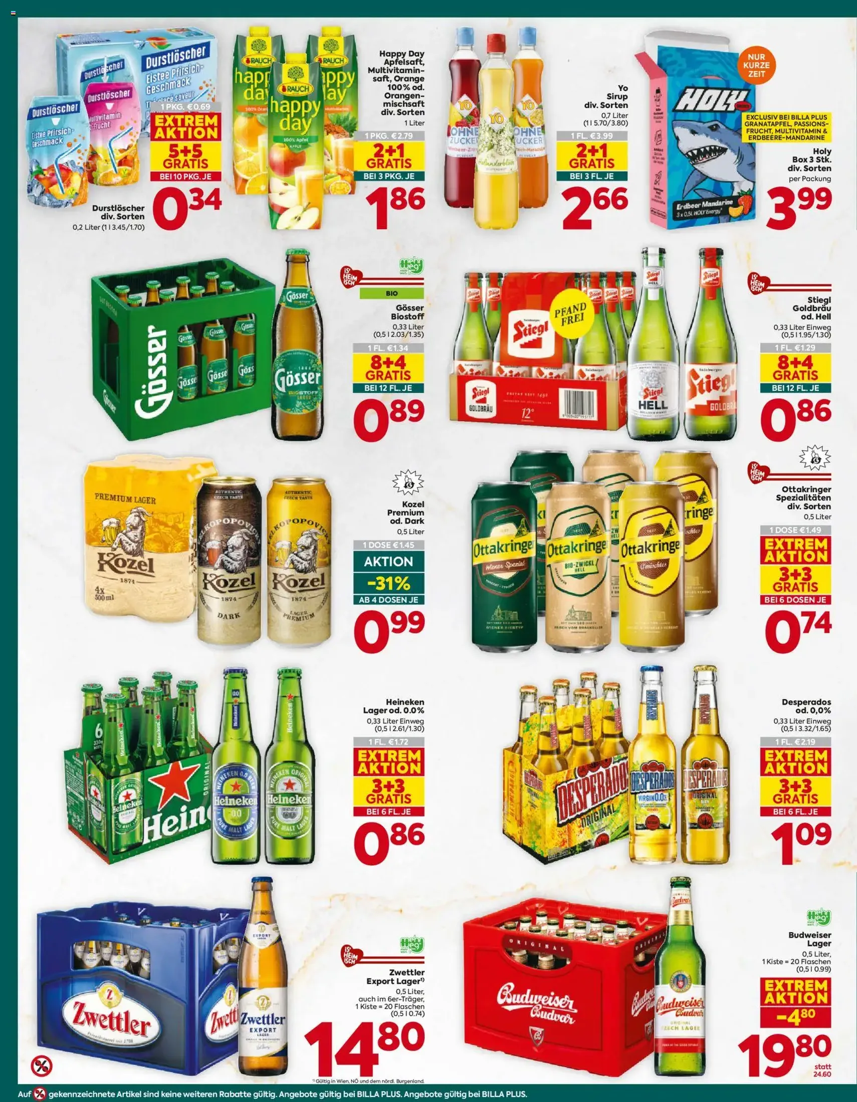 Billa Plus Flugblatt - Gültiger Prospekt ab 01.10.2026, Seite 14 von insgesamt 16