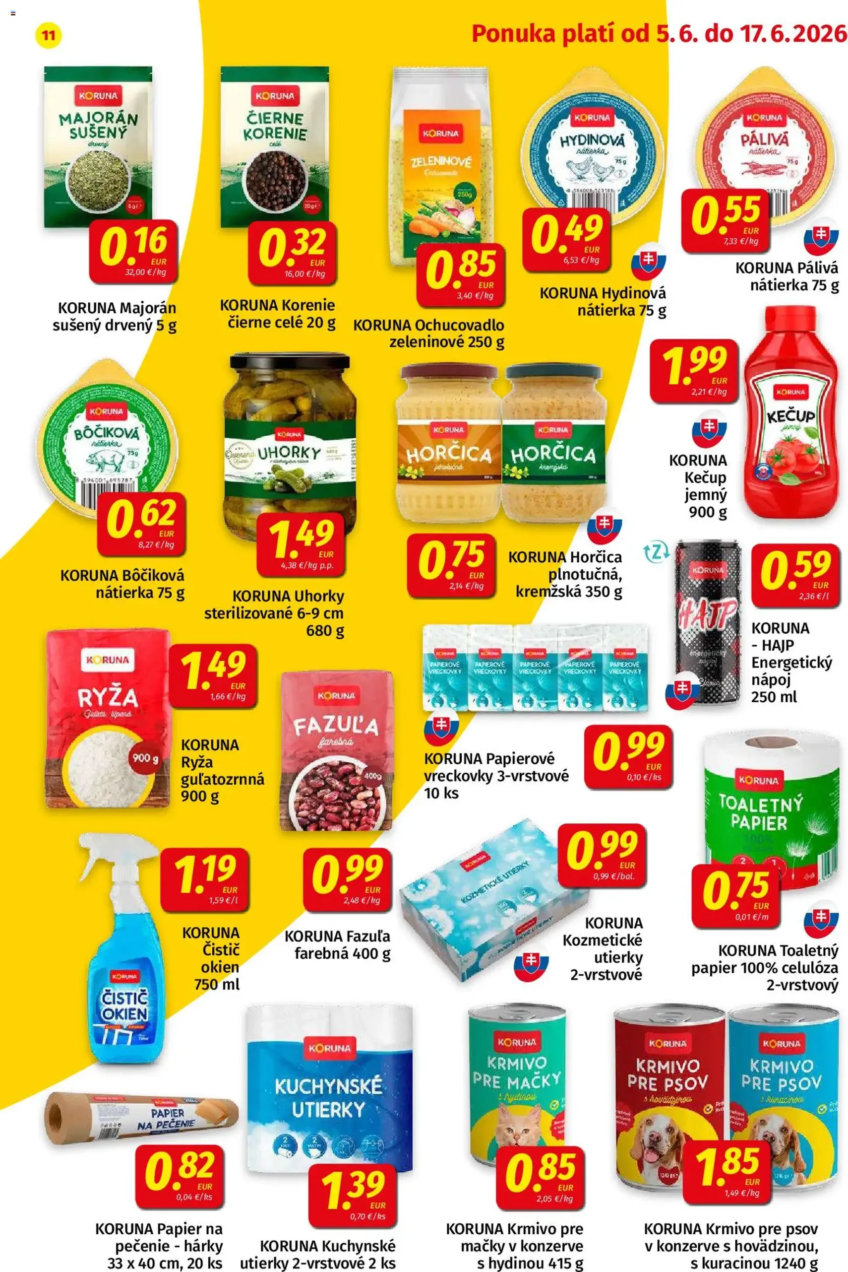 Koruna leták - platný leták od 05.06.2026 strana 11 z 24