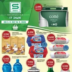 Sintra leták - náhľad letáku platný od 03.09.2026