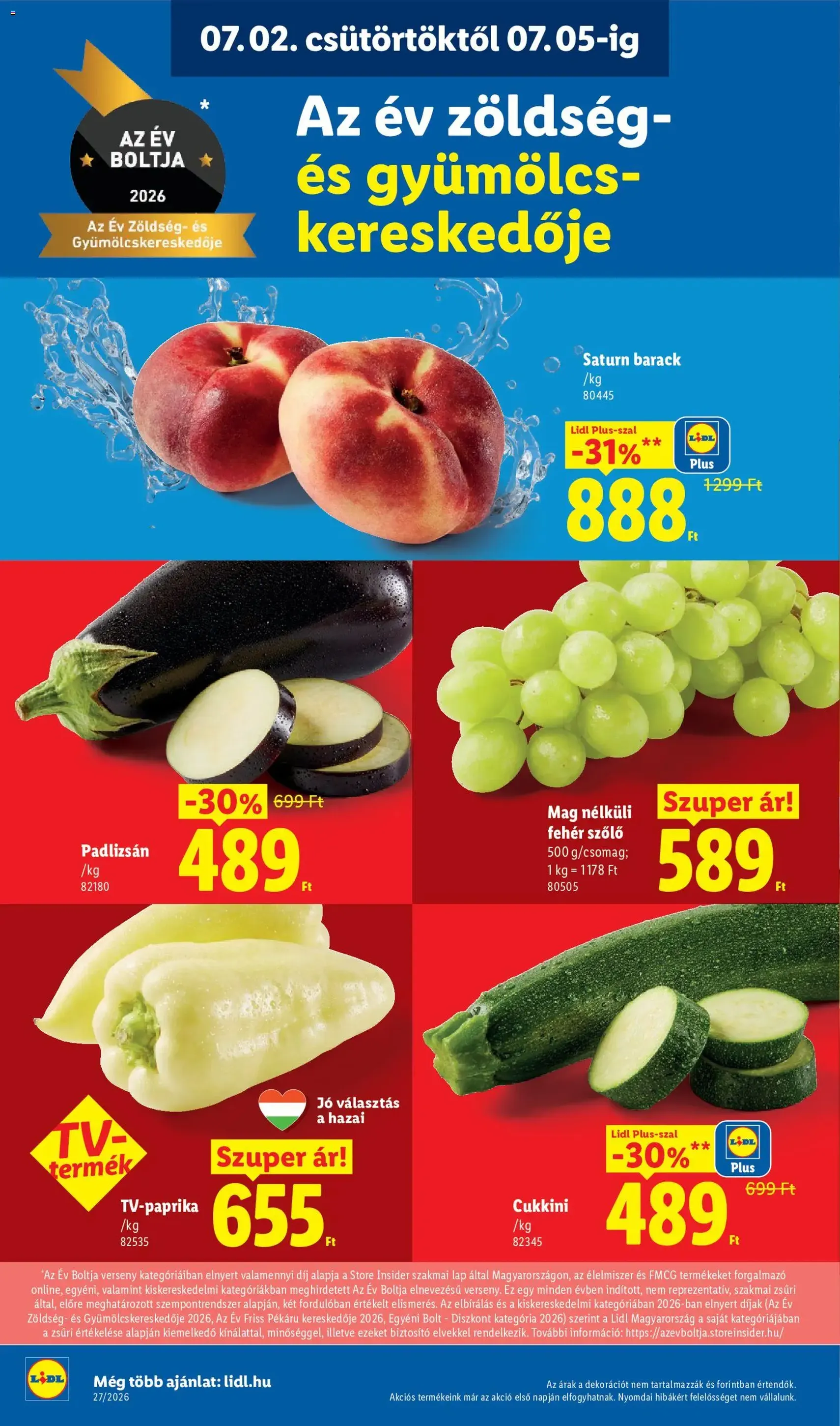 Lidl akciós újság - 2026.07.02. érvényes szórólap 2 oldal 86 oldalból