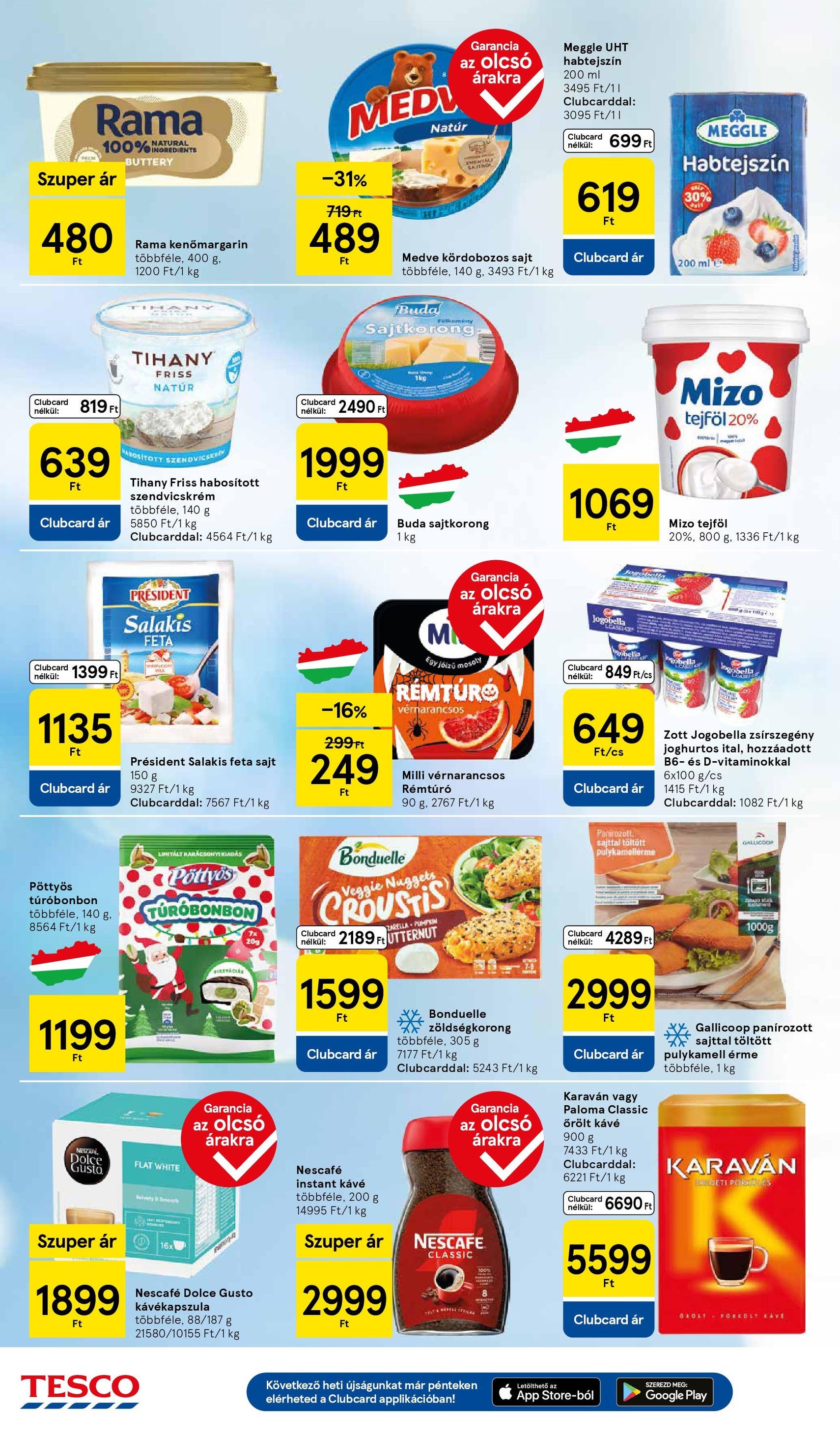 Tesco Hipermarket - Akciós újság - 2025.10.30. érvényes szórólap 4 oldal 32 oldalból