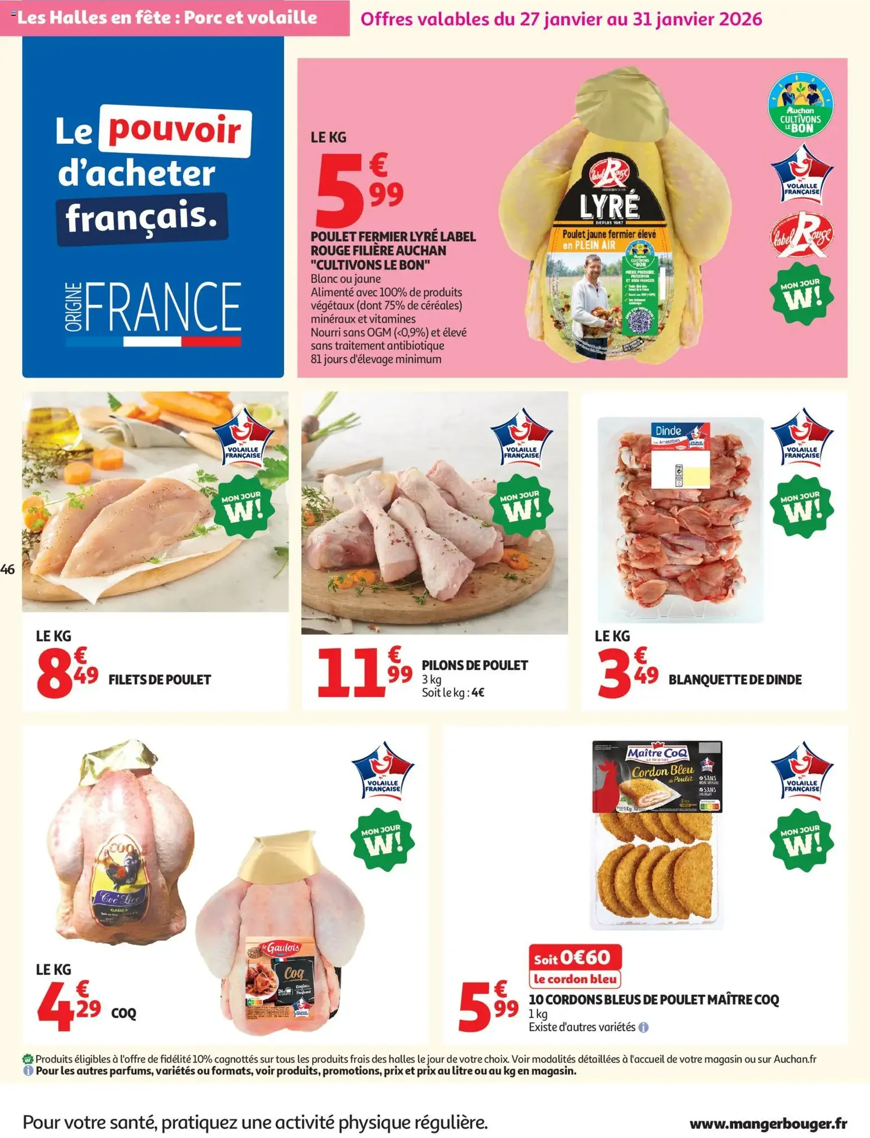 Auchan prospectus - brochure valable à partir du 27/01/2026, page 46 sur 58