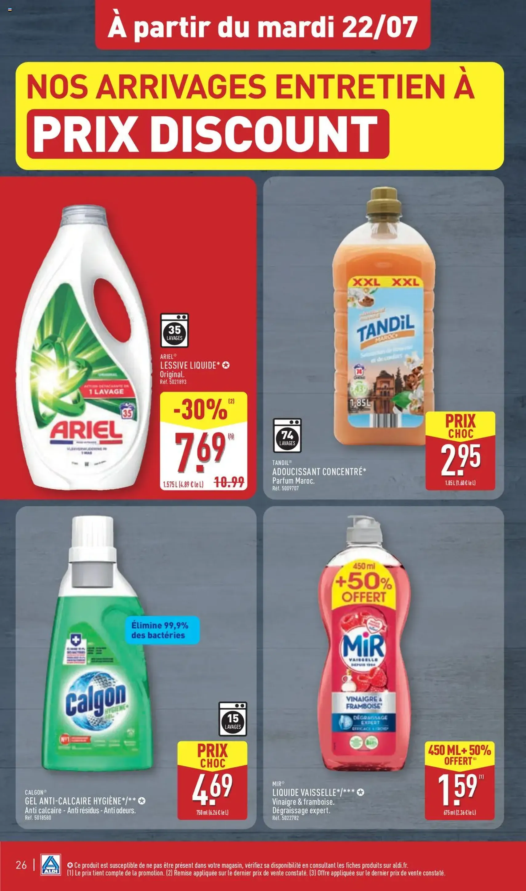 Aldi catalogue semaine 30 - brochure valable à partir du 22/07/2025, page 28 sur 45 Aldi catalogue semaine 30 - brochure valable à partir du 22/07/2025, page 28 sur 45