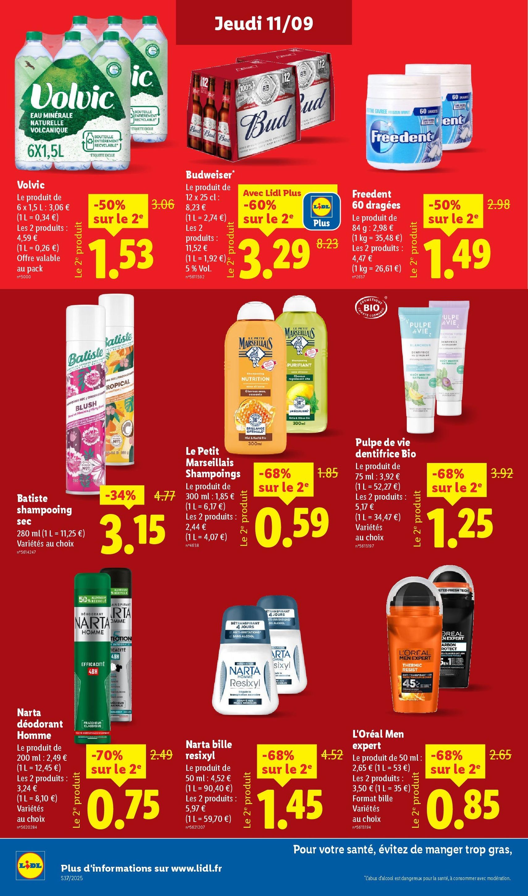 LIDL catalogue semaine 37 - brochure valable à partir du 11/09/2025, page 14 sur 76 LIDL catalogue semaine 37 - brochure valable à partir du 11/09/2025, page 14 sur 76