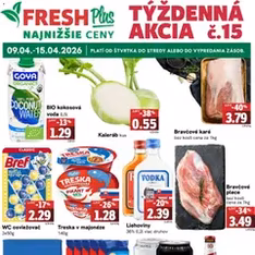 Fresh leták - náhľad letáku platný od 09.04.2026