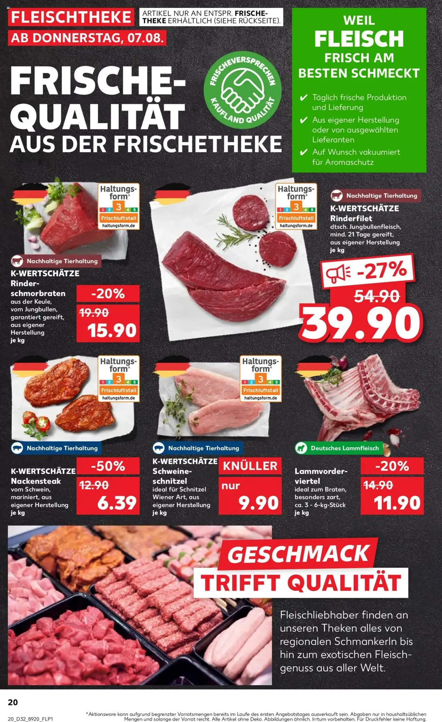 Kaufland Prospekt - Gültiger Prospekt ab 07.08.2025, Seite 20 von insgesamt 60 Kaufland Prospekt - Gültiger Prospekt ab 07.08.2025, Seite 20 von insgesamt 60