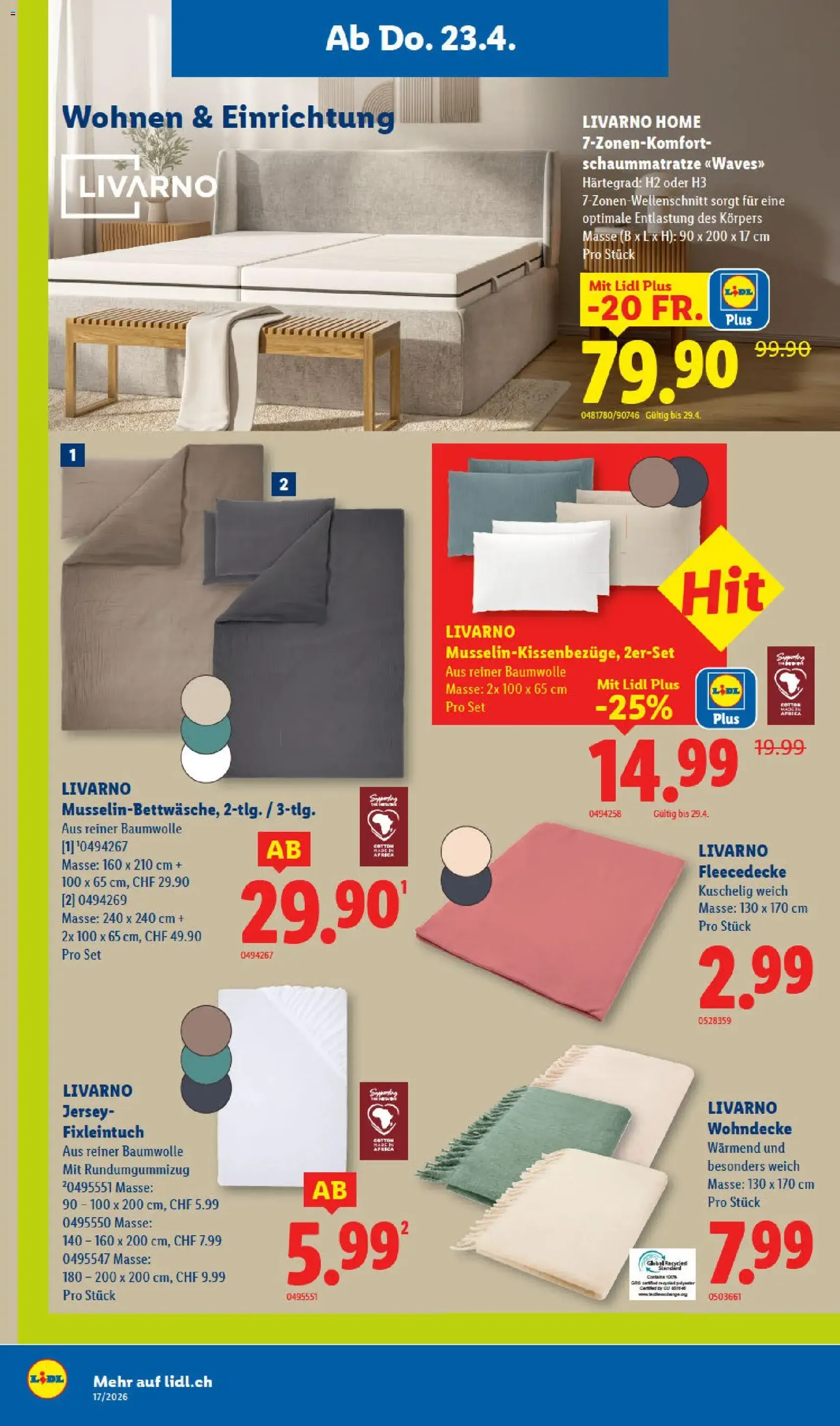 Lidl aktionen - Gültiger Prospekt ab 23.04.2026, Seite 18 von insgesamt 32