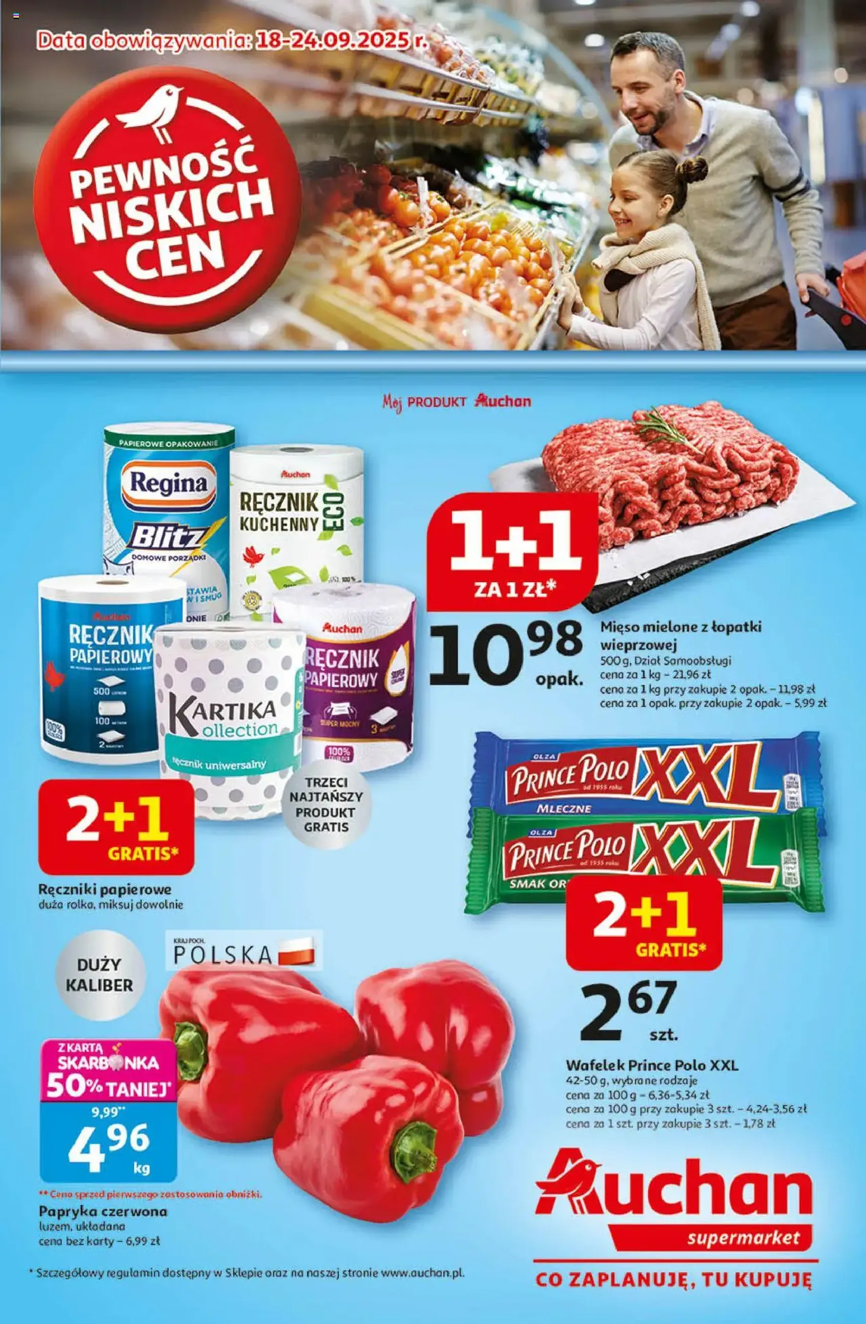 Auchan Gazetka - ważny gazetka od 18.09.2025 strona 1 z 8
