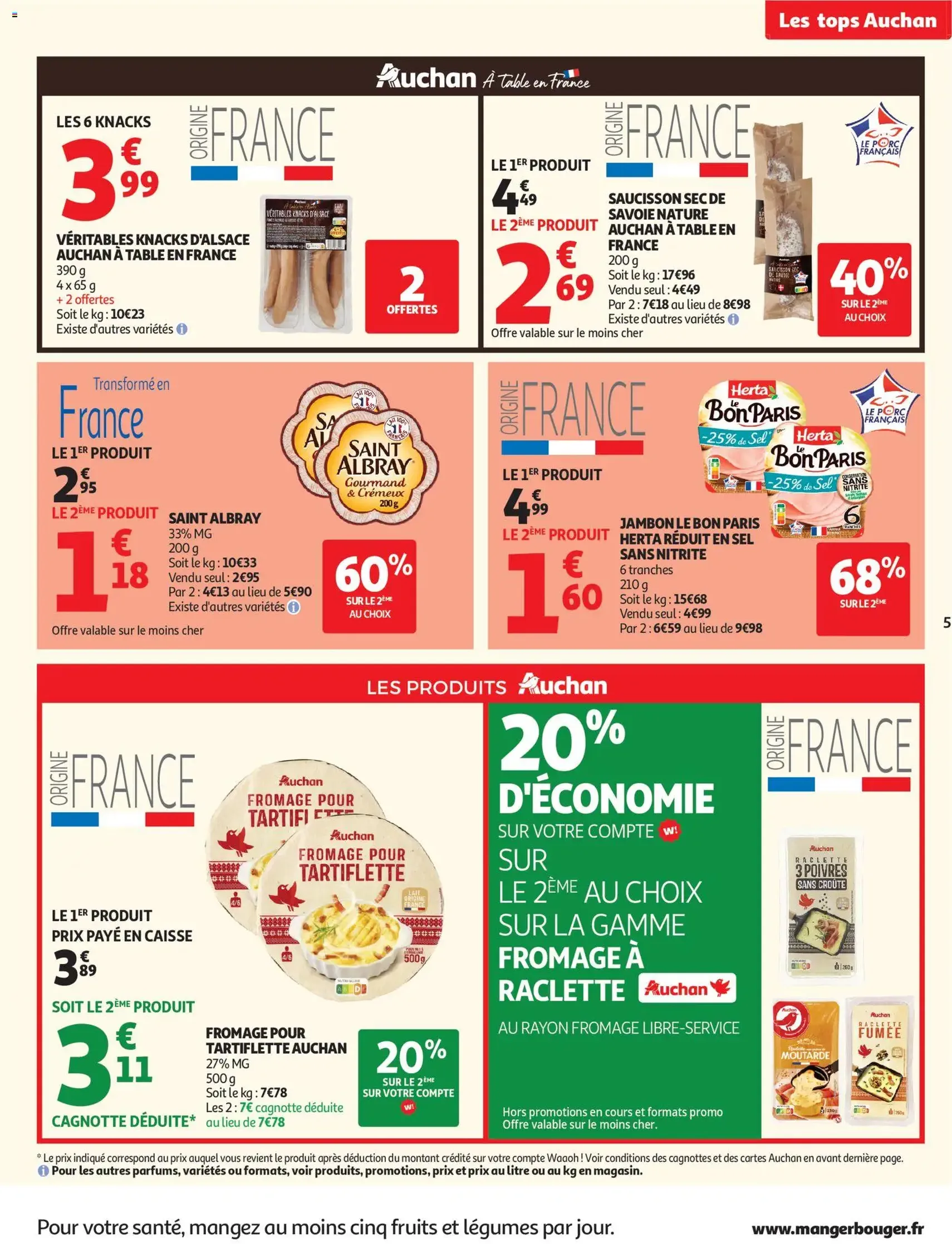 Auchan folder / publicité - geldige folder vanaf 10/02/2026 pagina 5 van 54