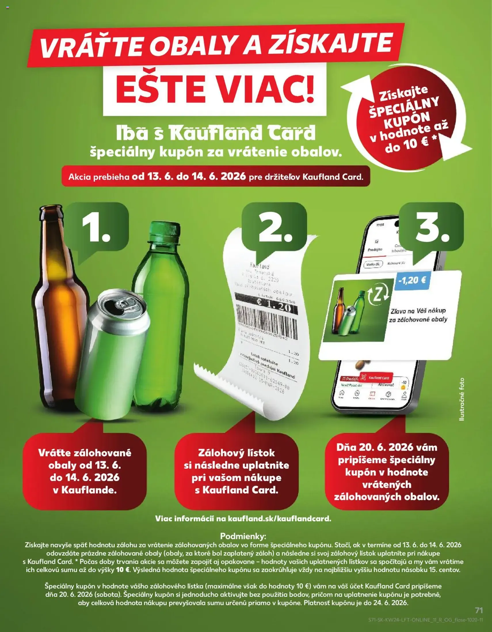 Kaufland SK akciós újság - 2026.06.11. érvényes szórólap 71 oldal 78 oldalból