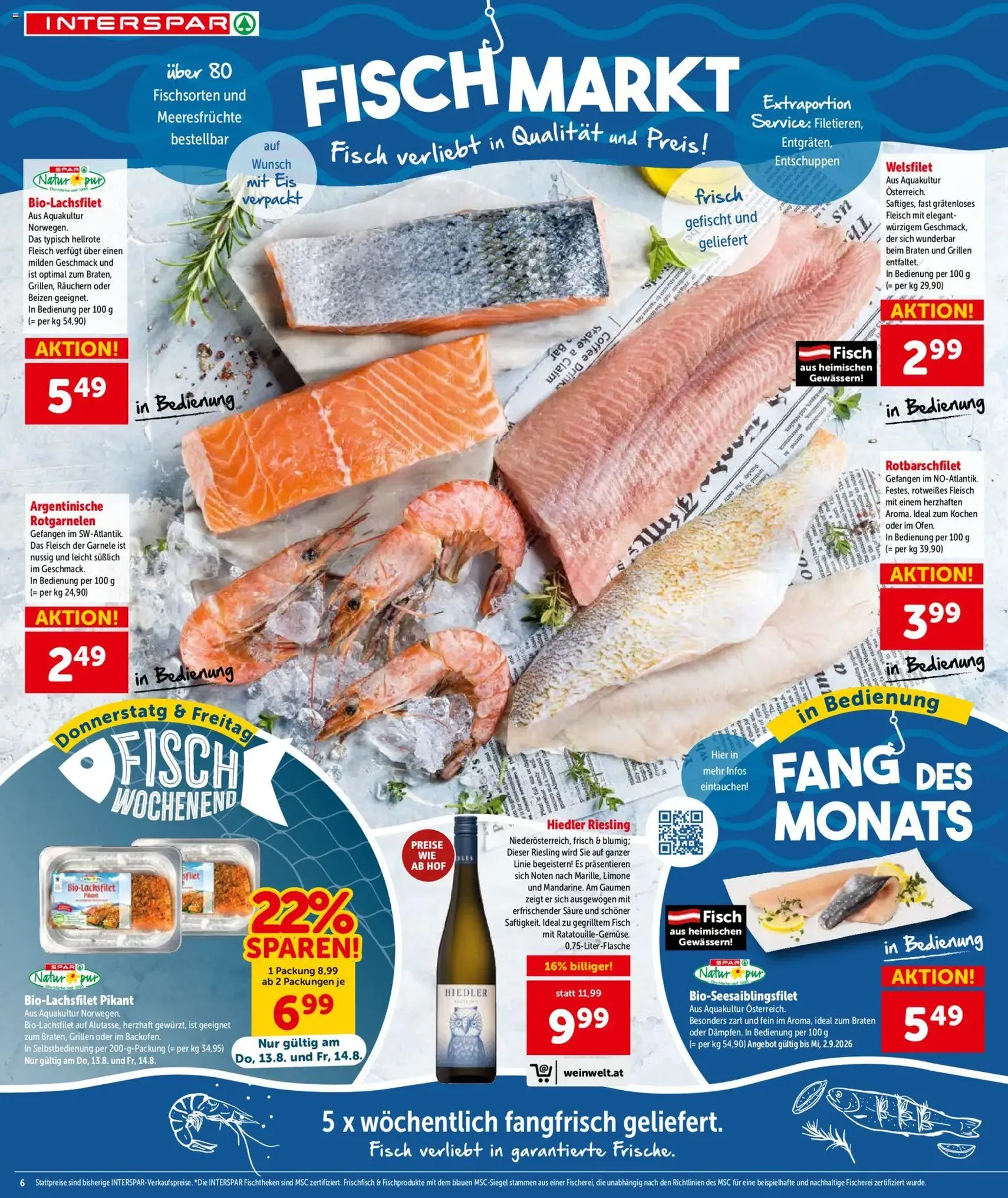 Interspar - Flugblatt - Gültiger Prospekt ab 13.08.2026, Seite 6 von insgesamt 20