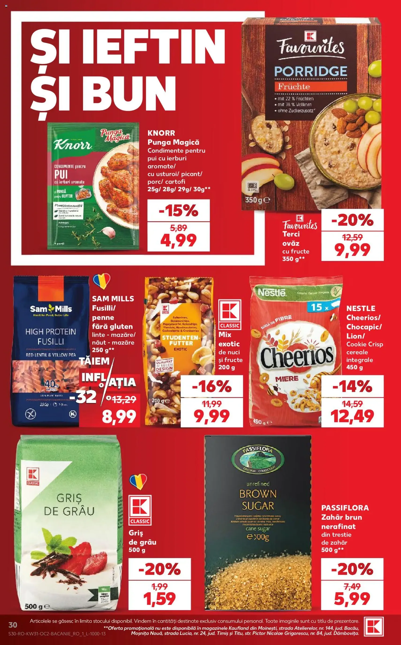Kaufland RO akciós újság - 2026.07.29. érvényes szórólap 30 oldal 64 oldalból