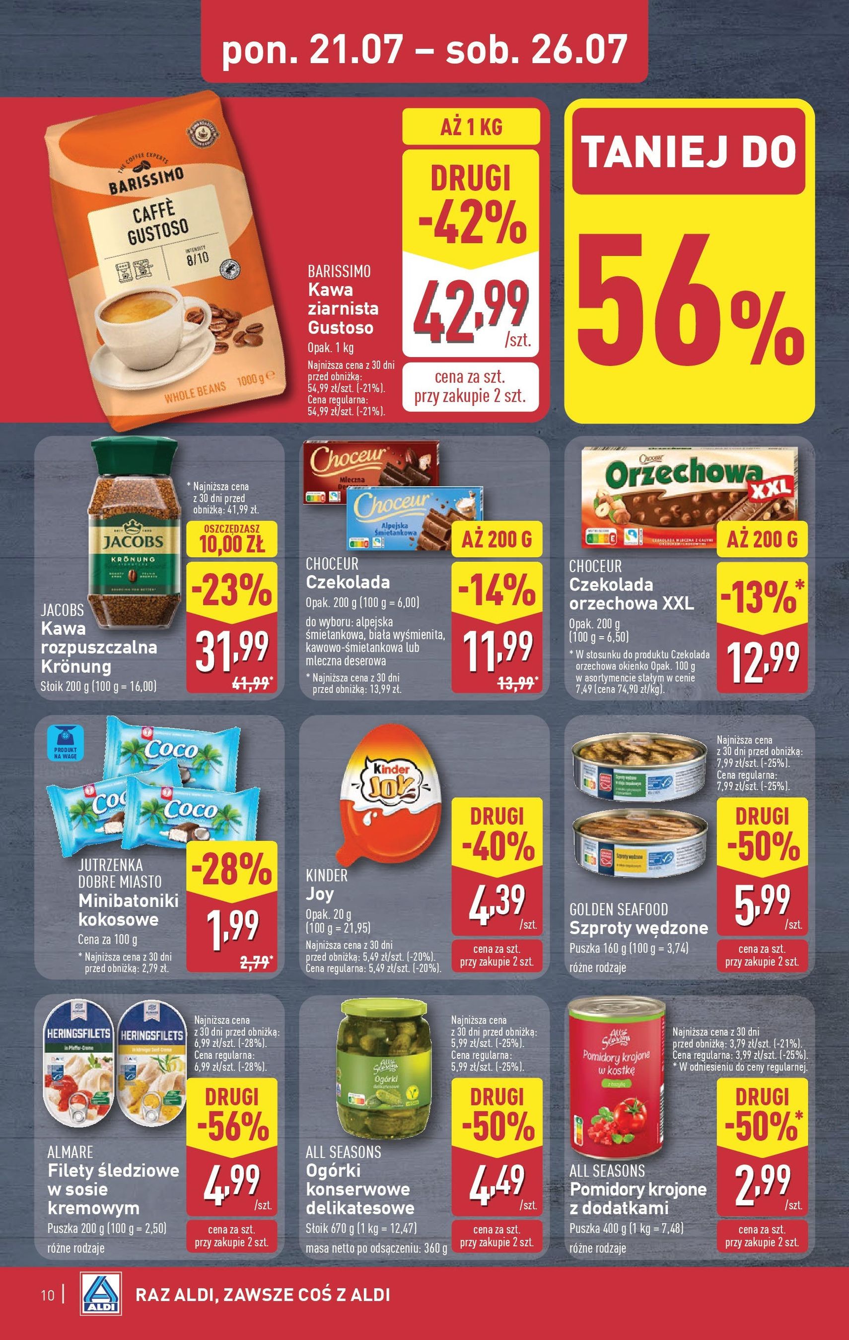 Aldi Gazetka - ważny gazetka od 21.07.2025 strona 10 z 42