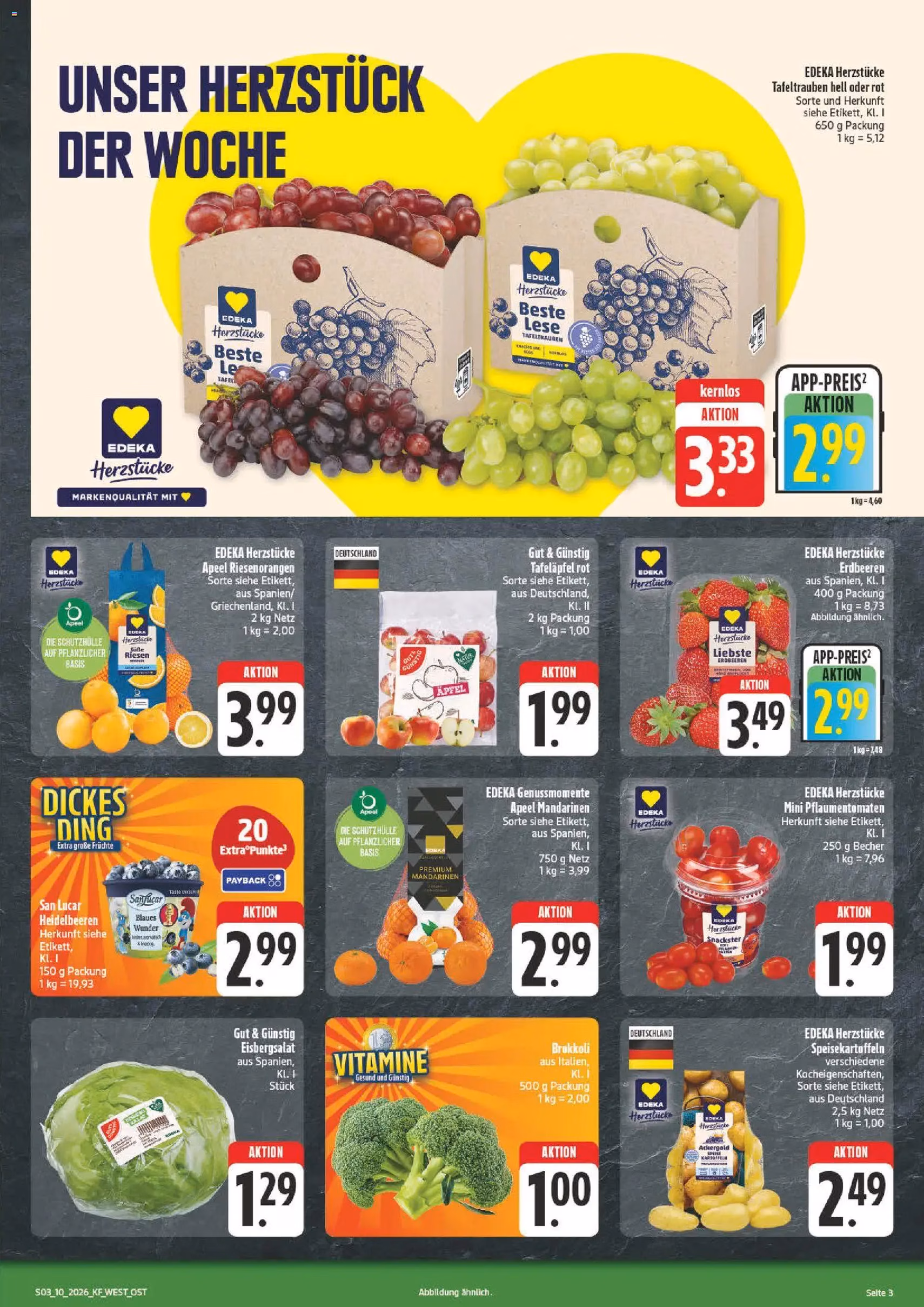 Nah & gut Prospekt - Gültiger Prospekt ab 02.03.2026, Seite 3 von insgesamt 8