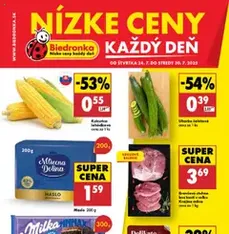 Biedronka leták - náhľad letáku platný od 24.07.2025