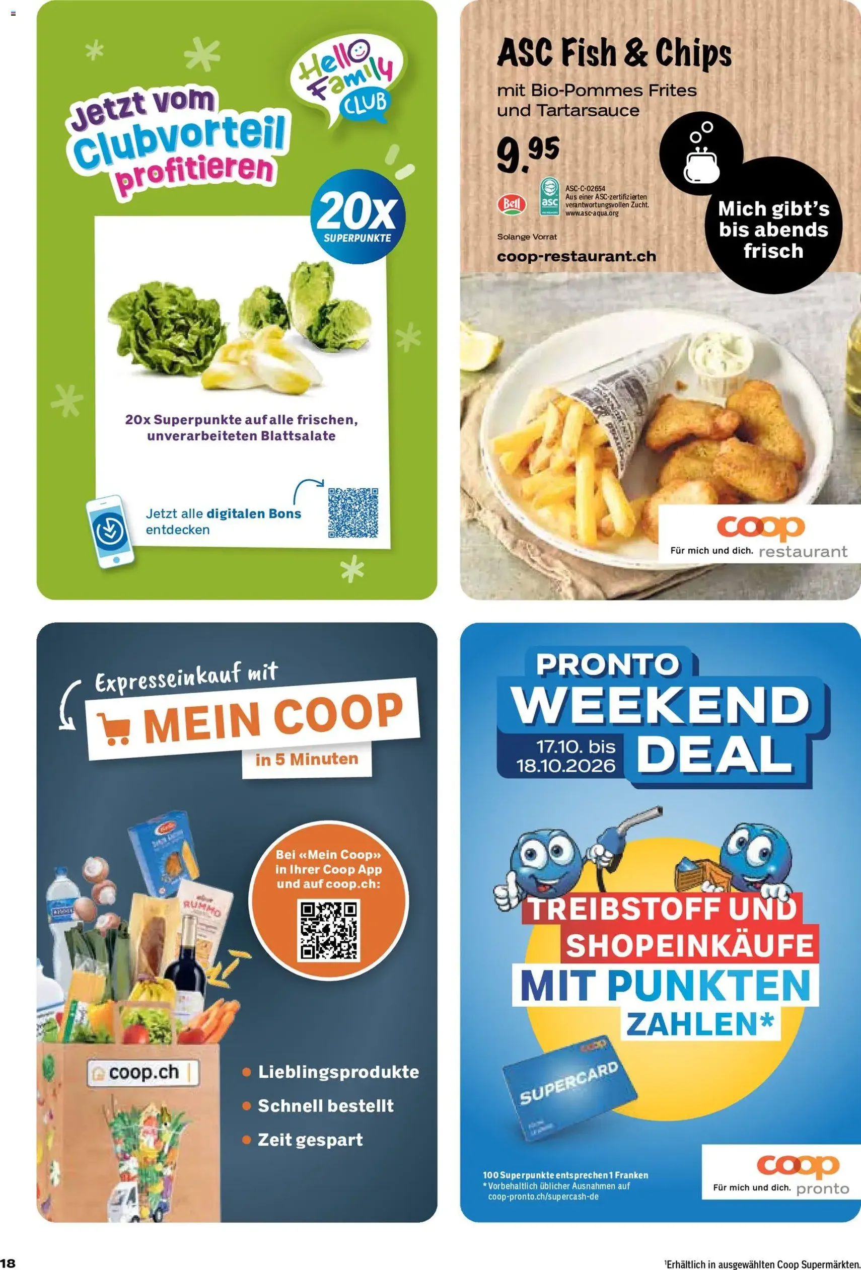Coop aktionen - Gültiger Prospekt ab 15.10.2026, Seite 18 von insgesamt 24