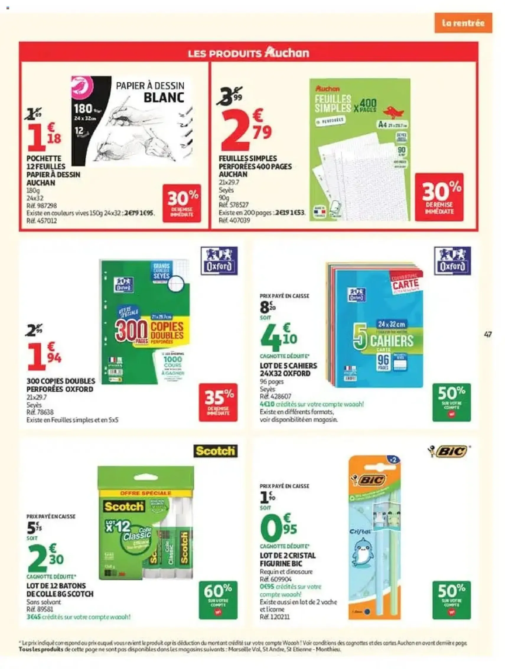 Auchan prospectus - brochure valable à partir du 28/07/2026, page 47 sur 54