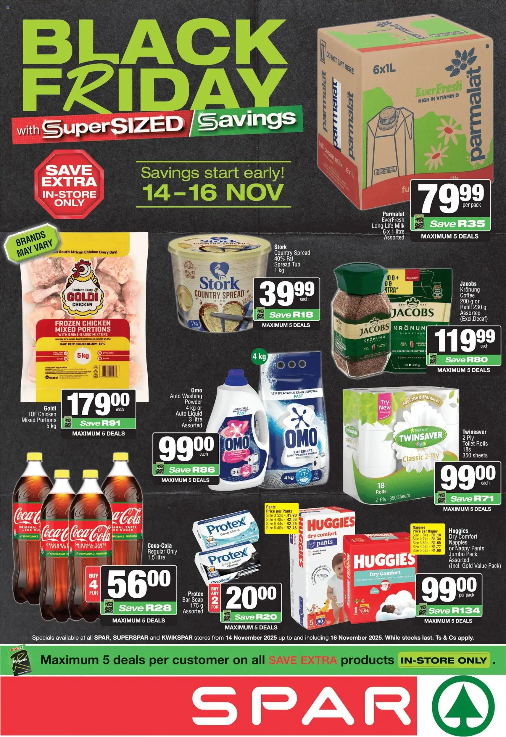 Spar Black Friday - valid flyer from 14/11/2025, page 1 of 3