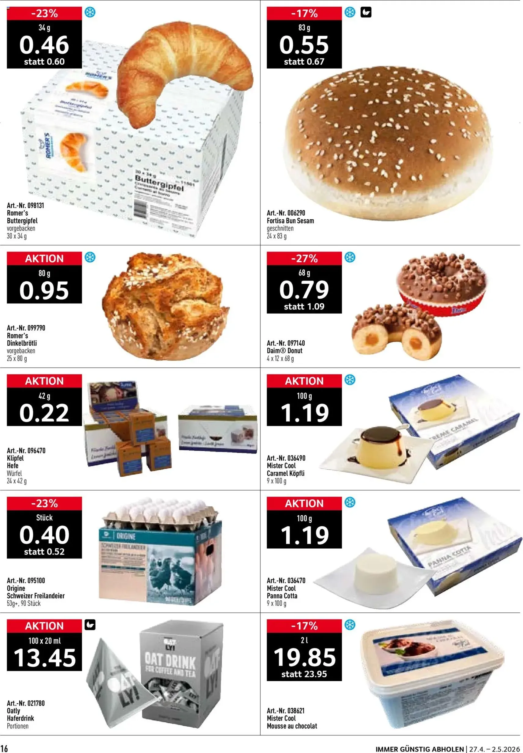 Prodega aktionen - Gültiger Prospekt ab 27.04.2026, Seite 16 von insgesamt 40