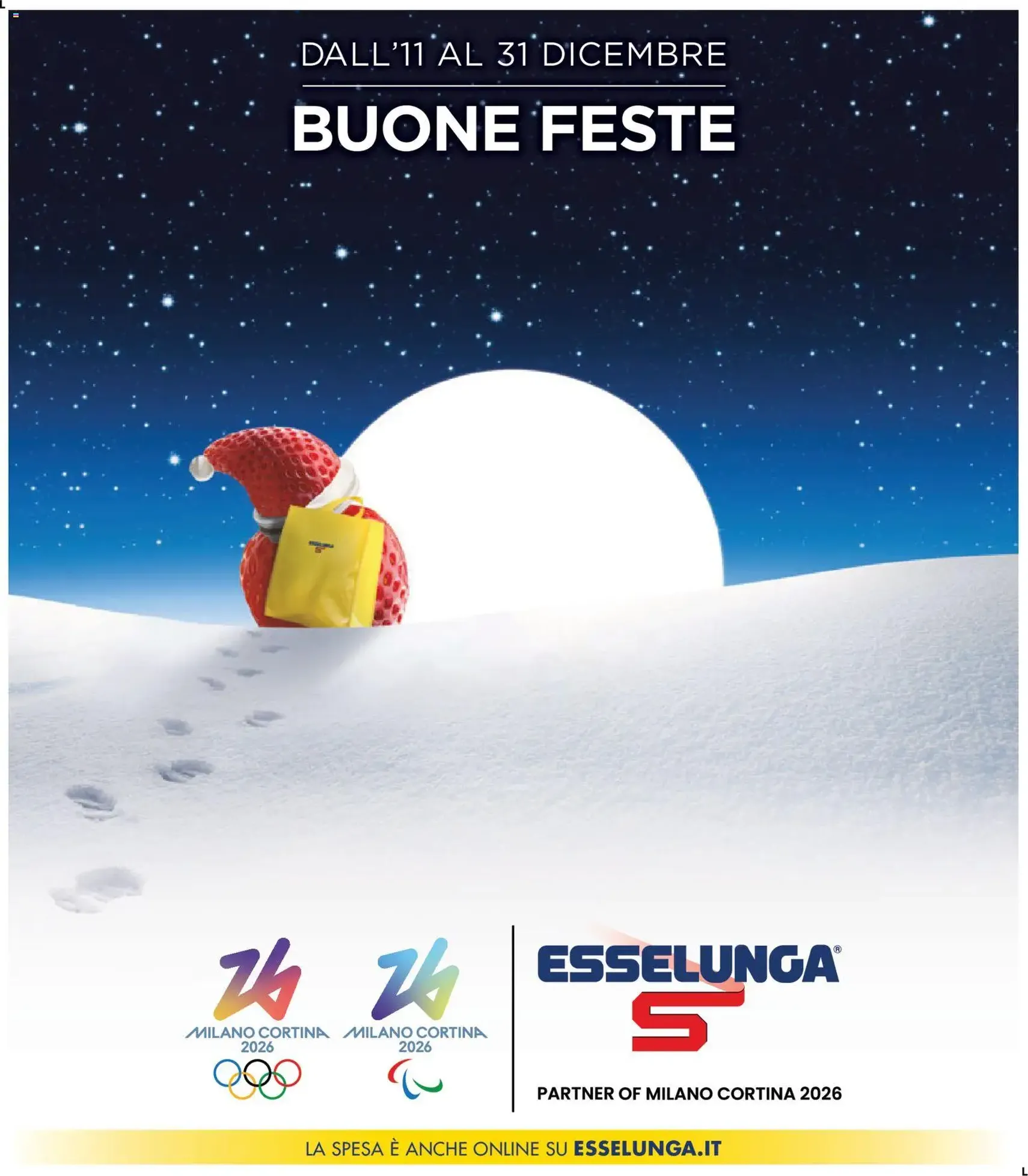 Volantino Esselunga S - volantino valido dal 11/12/2025 pagina 1 di 26