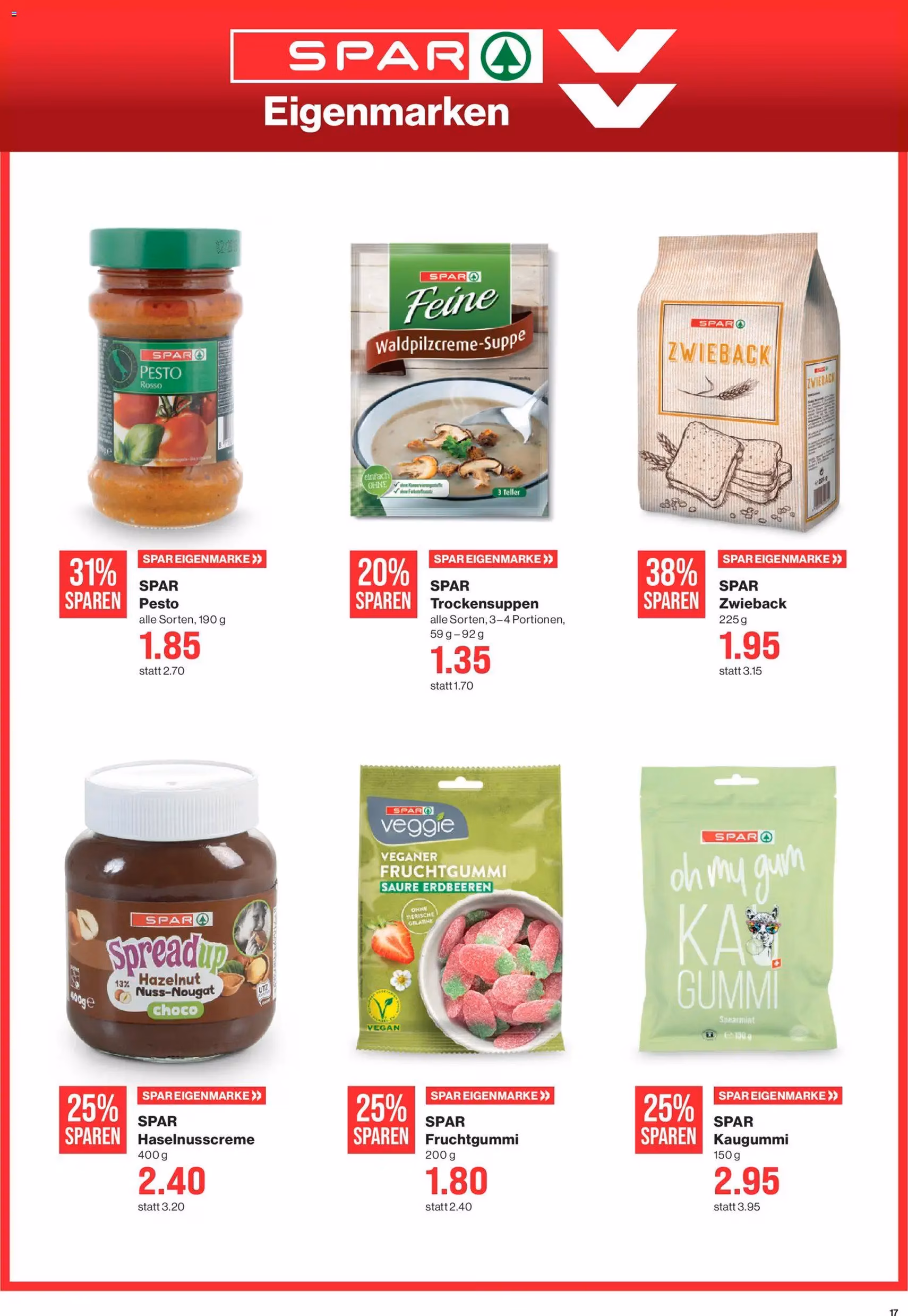 SPAR Aktionen - Gültiger Prospekt ab 04.12.2025, Seite 17 von insgesamt 24