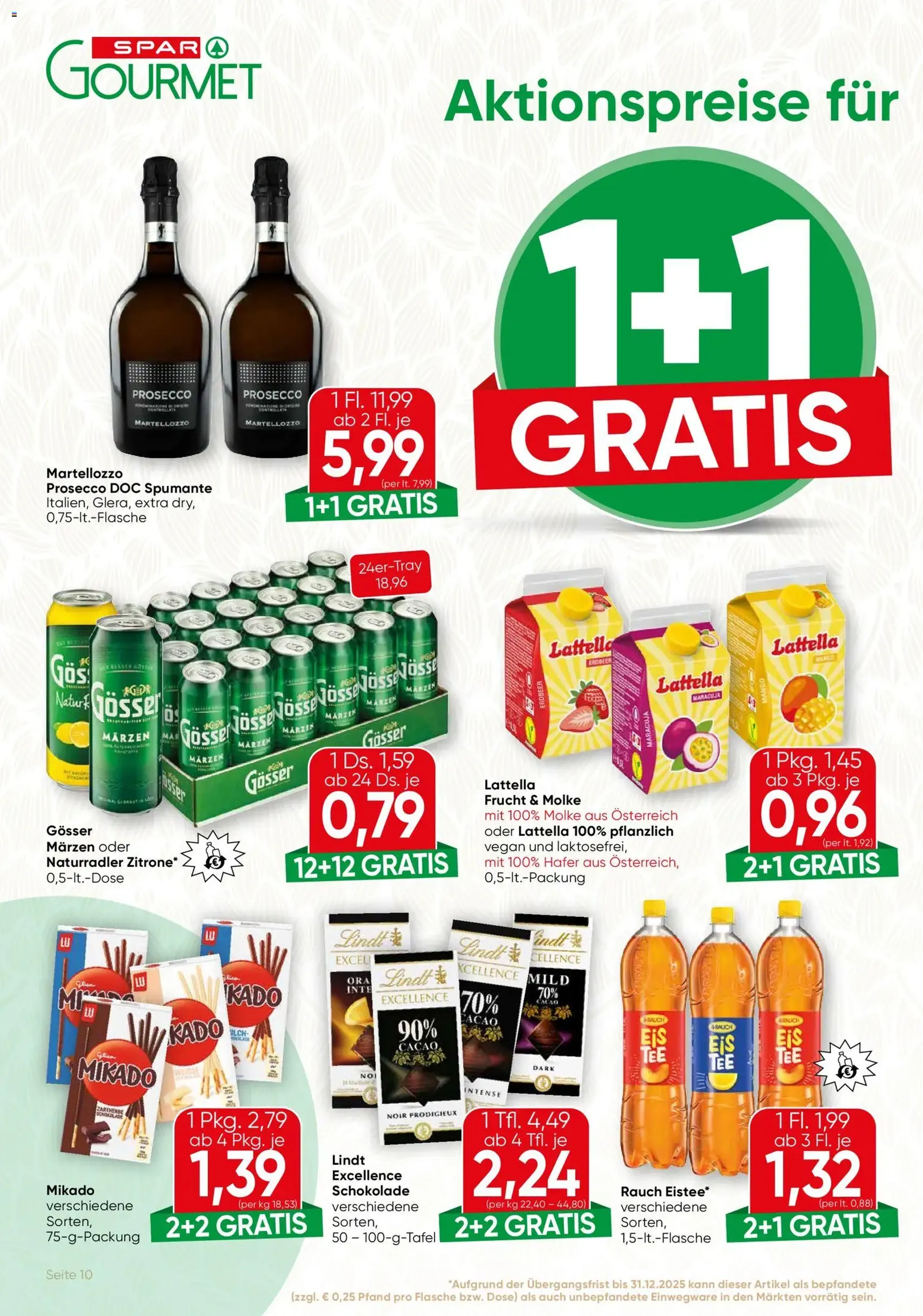 SPAR Gourmet Flugblatt - Gültiger Prospekt ab 06.11.2025, Seite 10 von insgesamt 12