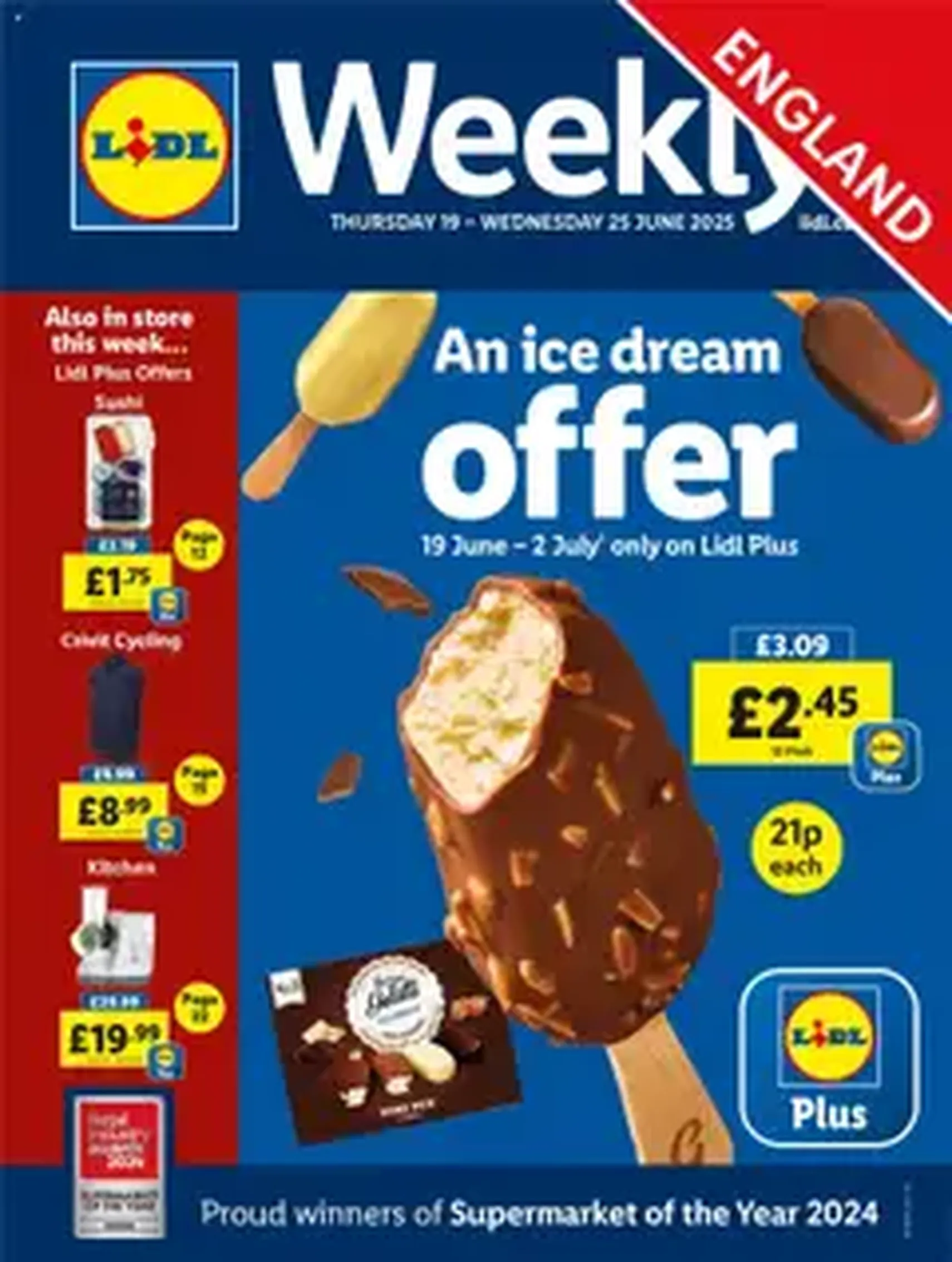 Lidl - Lidl Weekly - valid flyer from 19/06/2025, page 1 of 1