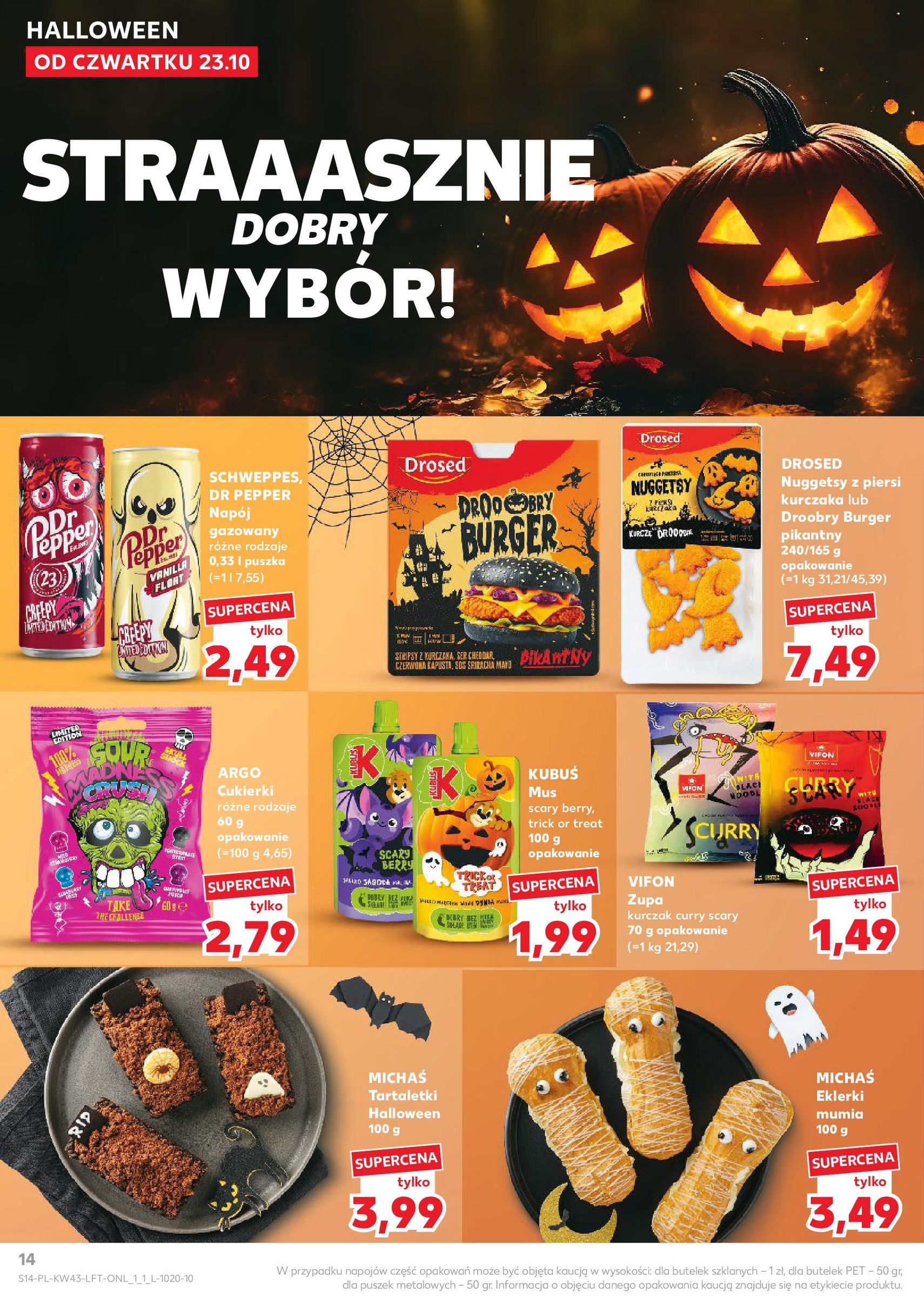 Kaufland gazetka - ważny gazetka od 23.10.2025 strona 14 z 67 Kaufland gazetka - ważny gazetka od 23.10.2025 strona 14 z 67