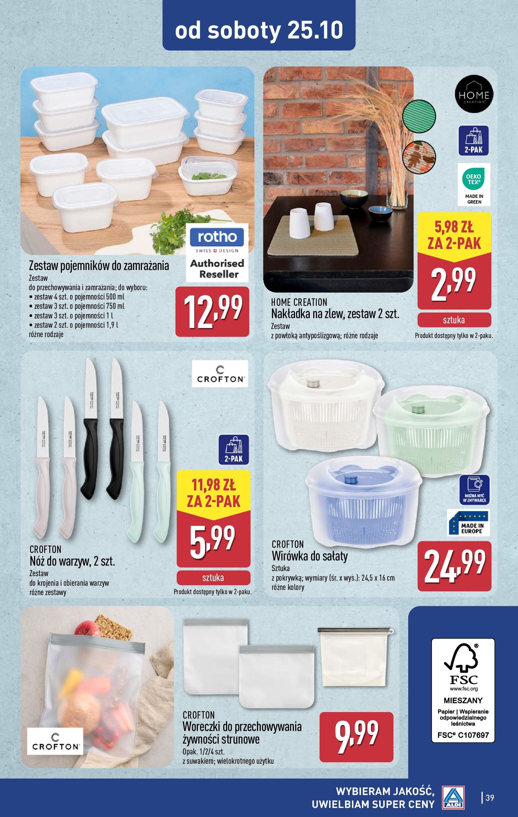 Aldi Gazetka - ważny gazetka od 20.10.2025 strona 39 z 41 Aldi Gazetka - ważny gazetka od 20.10.2025 strona 39 z 41