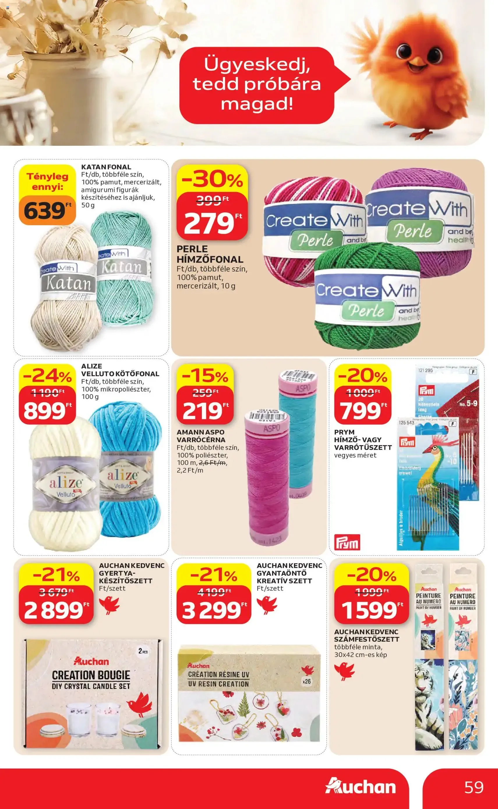 Auchan akciós újság - 2026.05.07. érvényes szórólap 59 oldal 60 oldalból