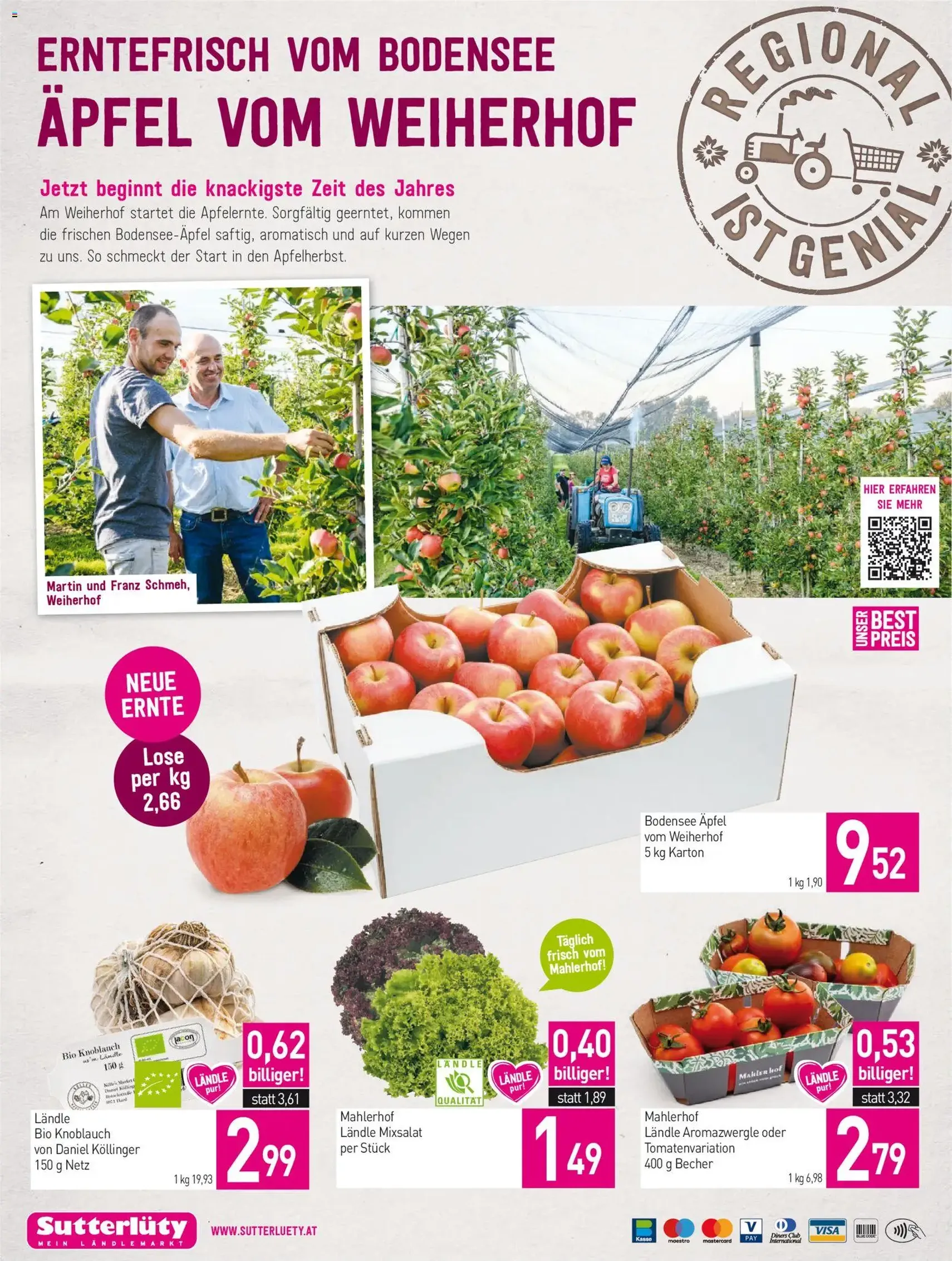 Sutterlüty Flugblatt - Gültiger Prospekt ab 03.09.2026, Seite 16 von insgesamt 16
