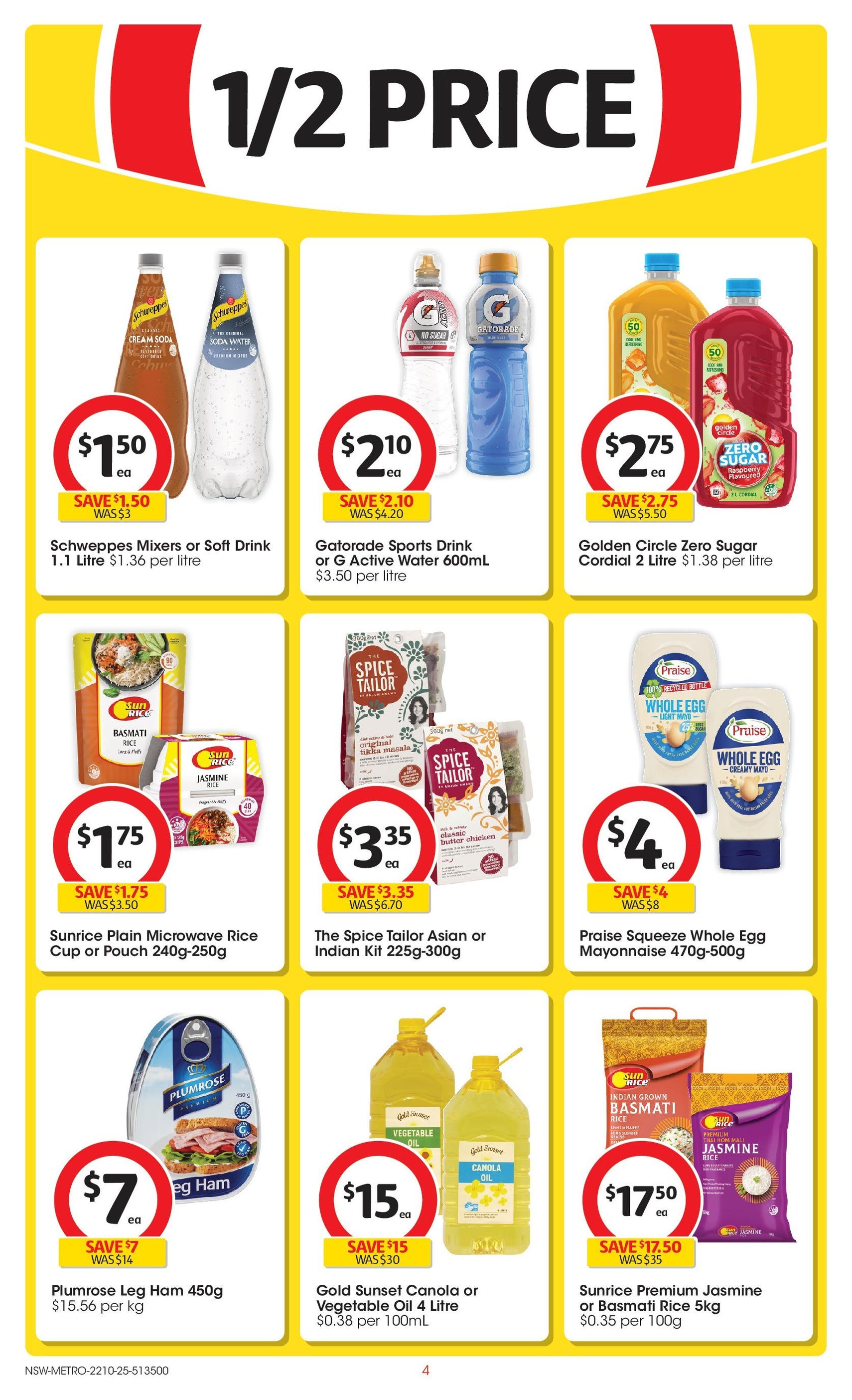 Coles Catalogue NSW - valid flyer from 22/10/2025, page 4 of 47 Coles Catalogue NSW - valid flyer from 22/10/2025, page 4 of 47