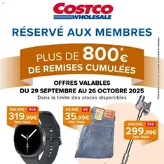 Costco catalogue - Prévisualisation du catalogue valable à partir du 29/09/2025
