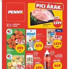 PENNY Akciós újság - szórólap előnézete érvényes 2025.08.21. -tól