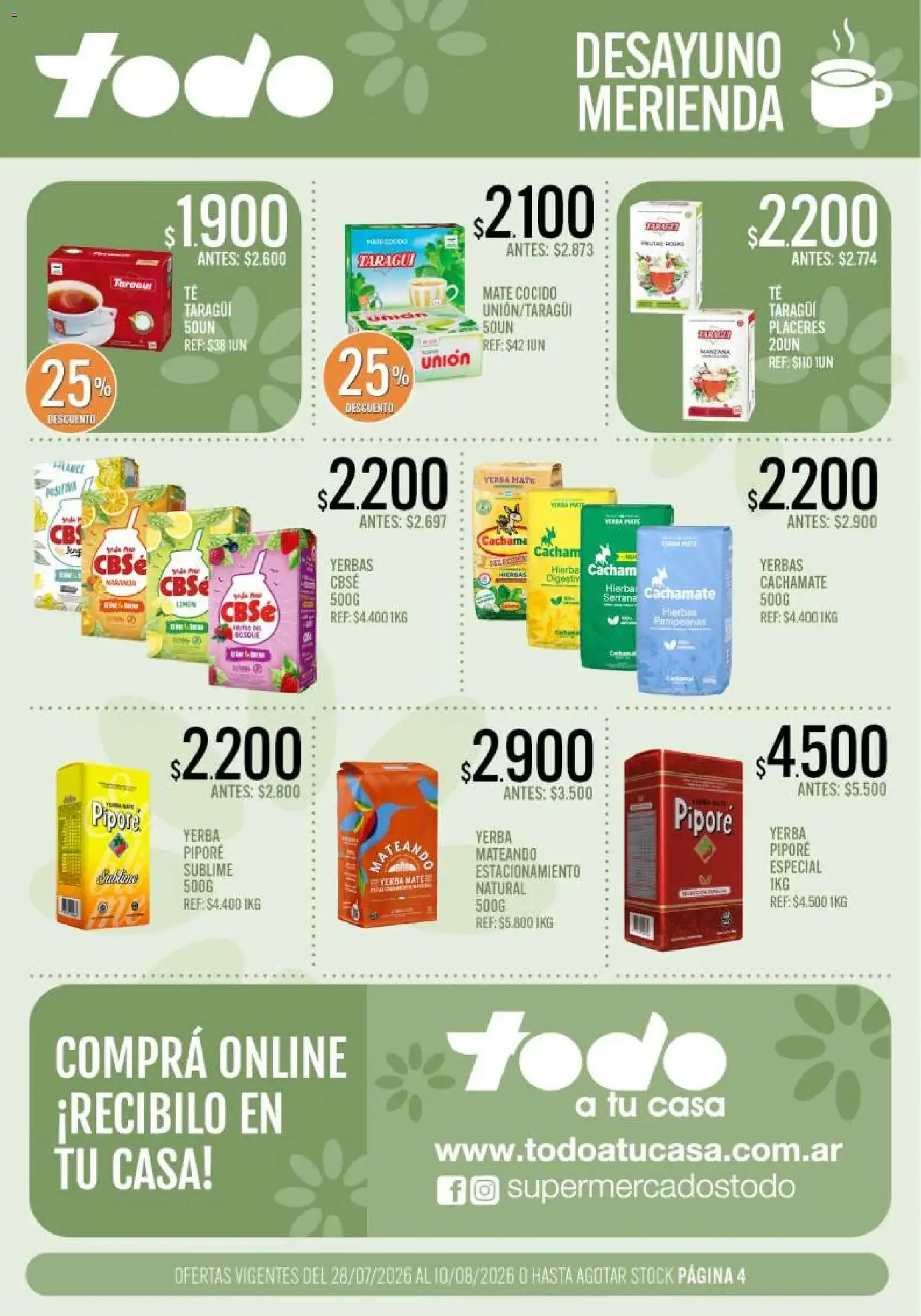 Supermercados TODO Ofertas - folleto válido desde 28/07/2026 página 4 de 24