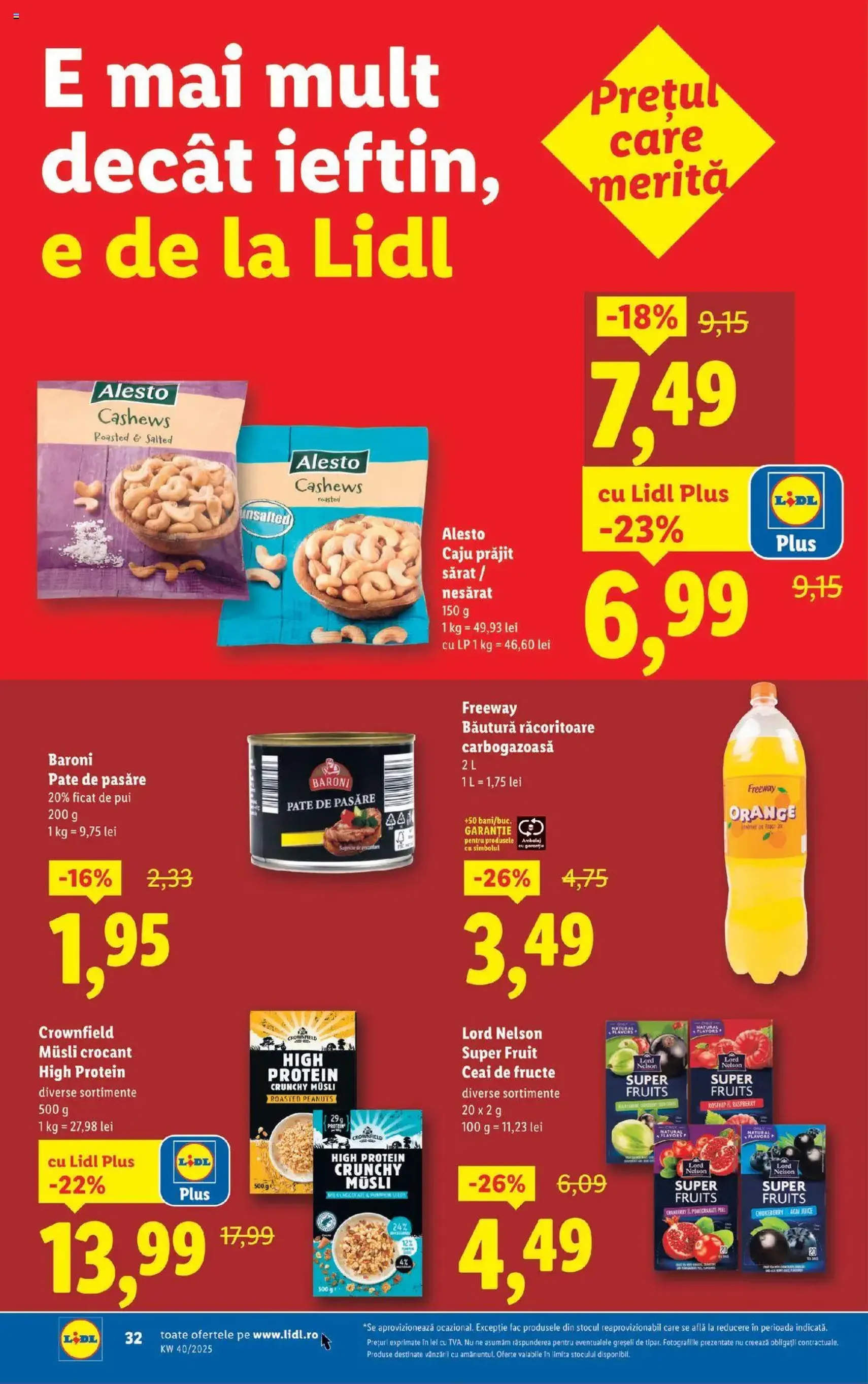 Catalog Lidl - cataloage valabile începând cu 29.09.2025 pagina 32 din 40