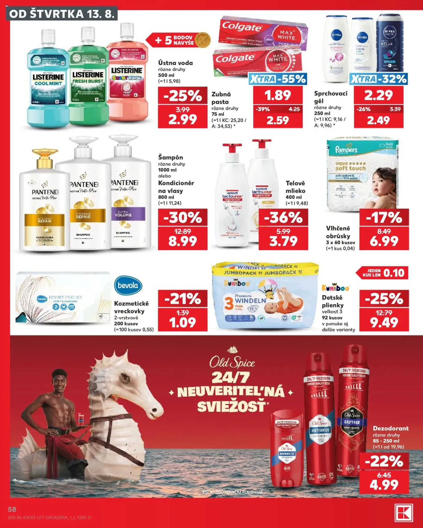Kaufland leták - platný leták od 13.08.2026 strana 58 z 80
