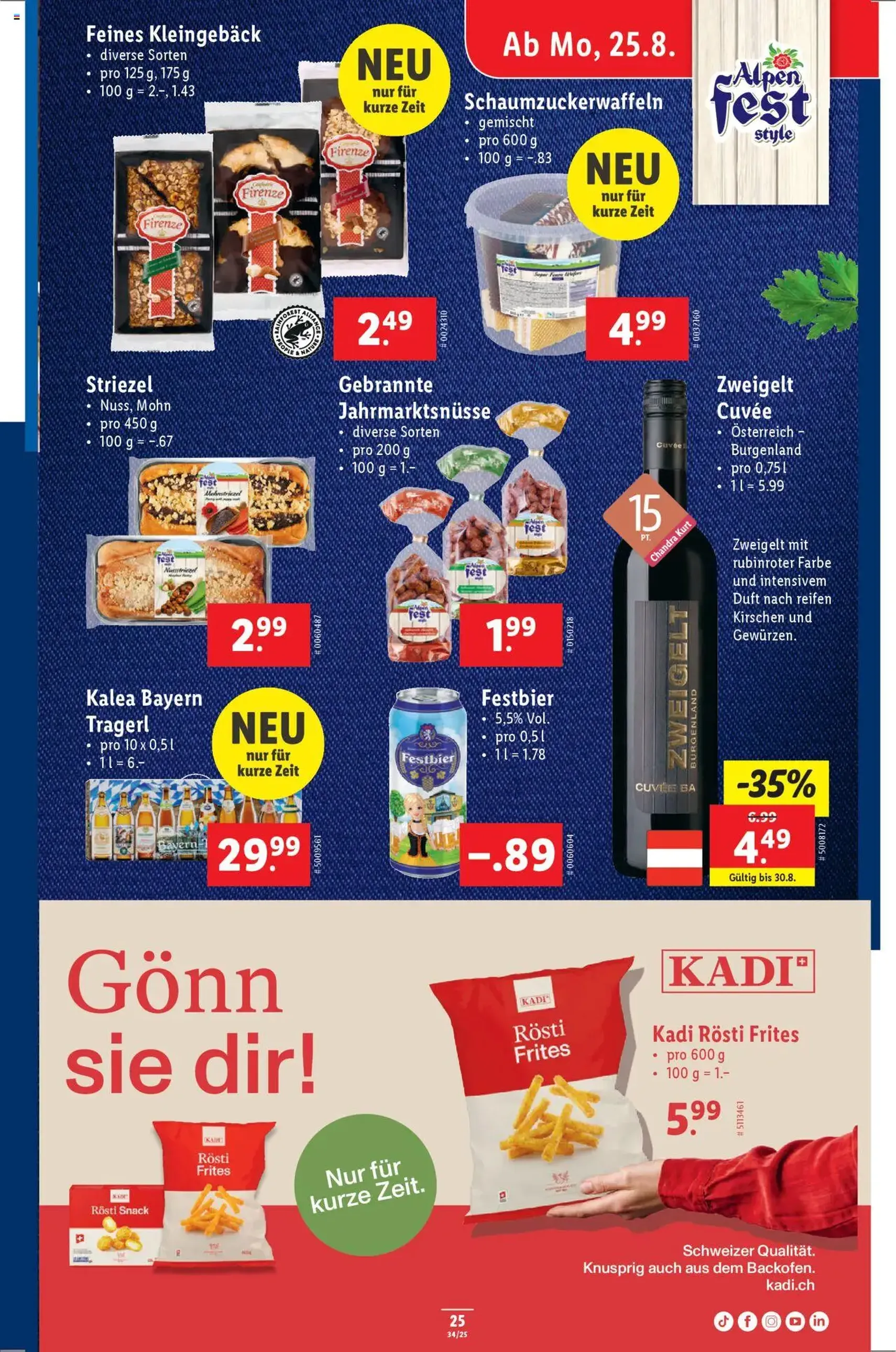 Lidl Aktionen - Gültiger Prospekt ab 21.08.2025, Seite 27 von insgesamt 34