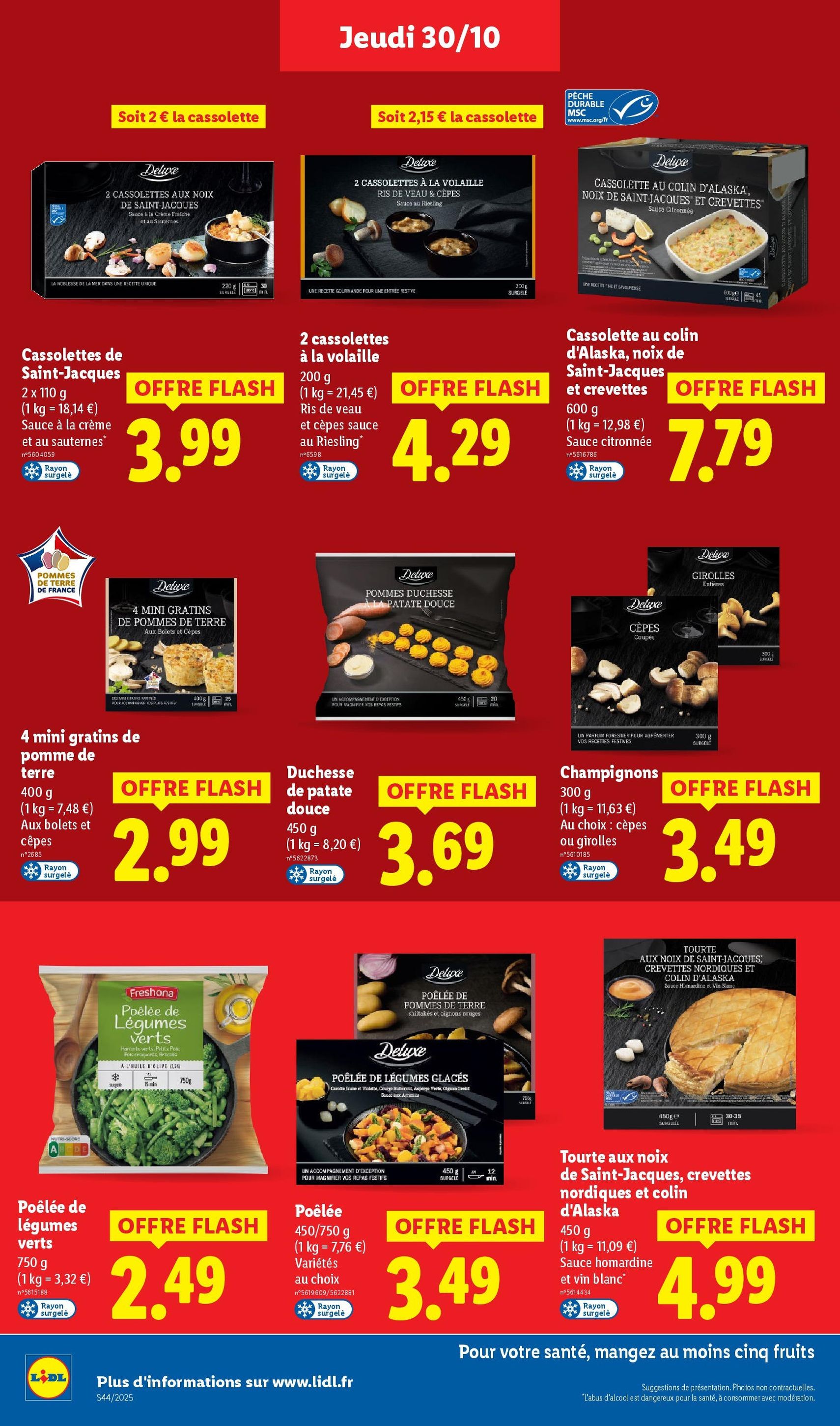 LIDL catalogue semaine 44 - brochure valable à partir du 30/10/2025, page 20 sur 82