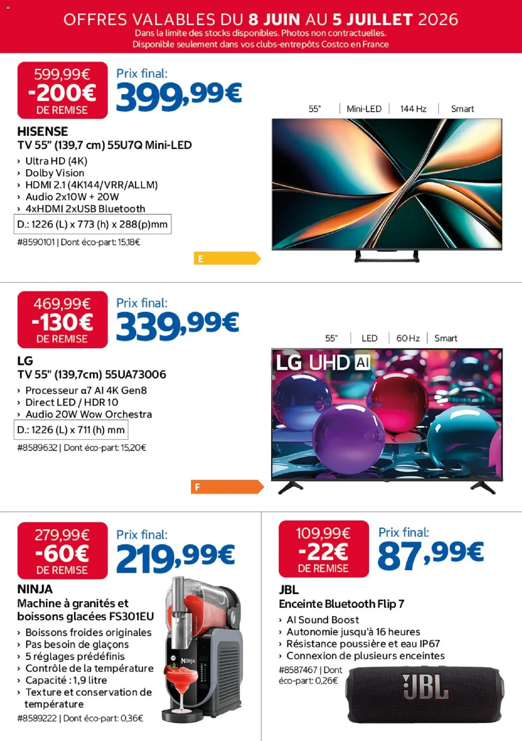 Costco catalogue - brochure valable à partir du 08/06/2026, page 2 sur 20
