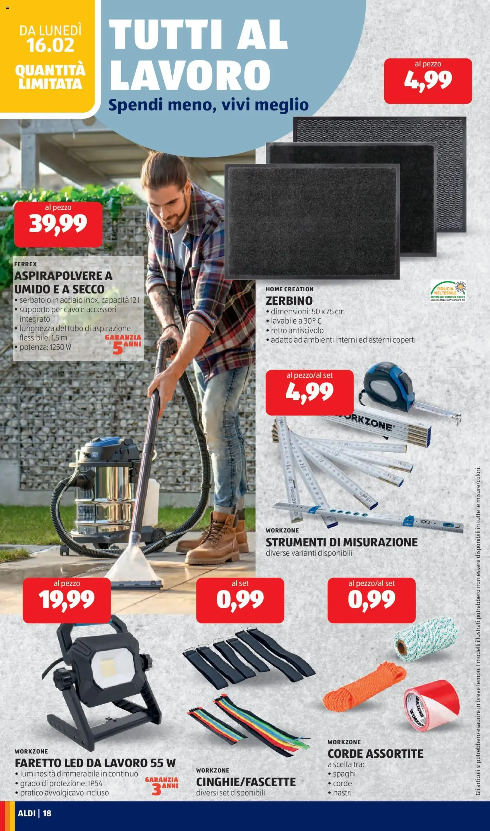 Volantino Aldi - volantino valido dal 16/02/2026 pagina 18 di 32