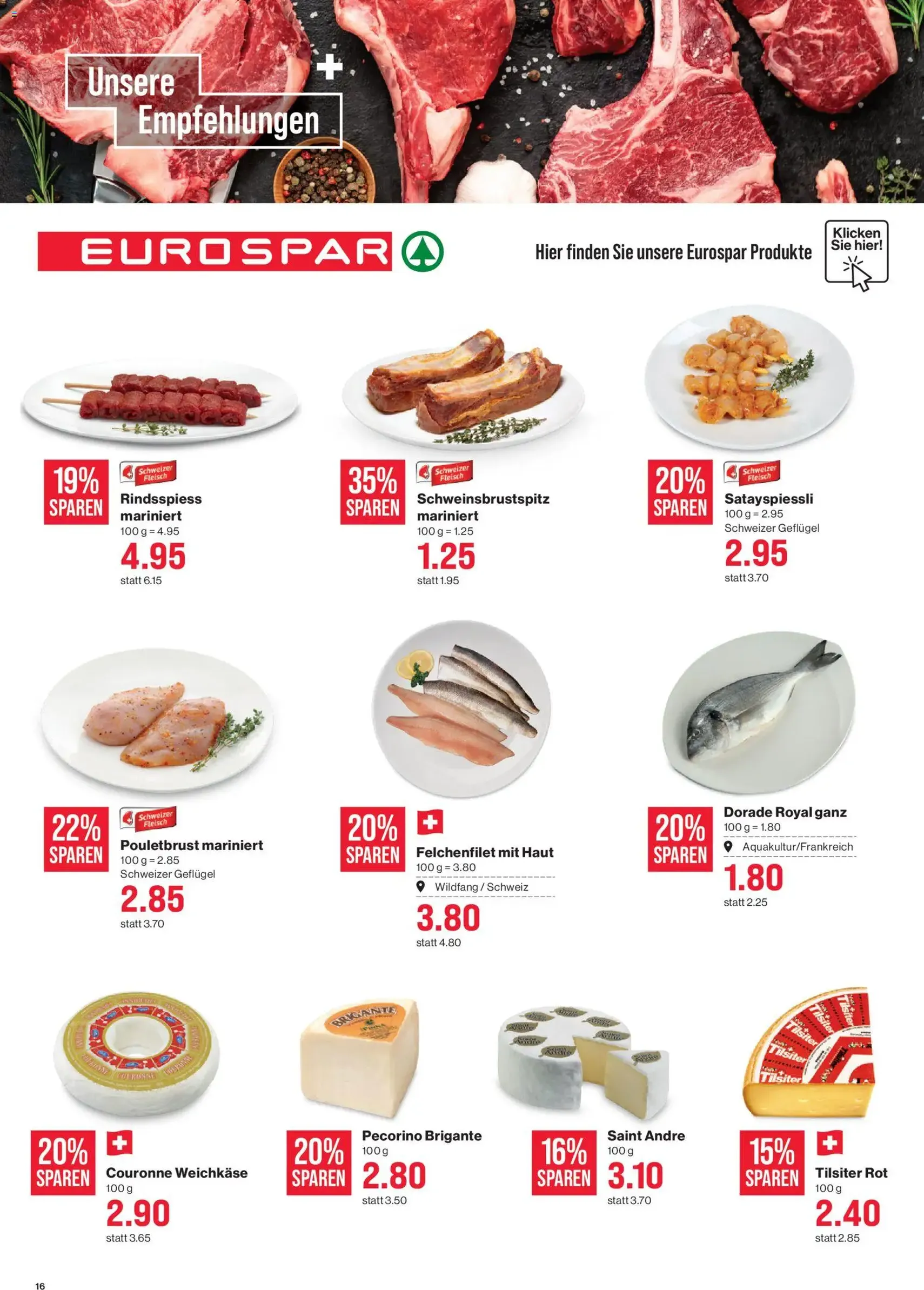 SPAR aktionen - Gültiger Prospekt ab 25.06.2026, Seite 16 von insgesamt 18
