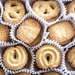 Recipe preview Delicious Danish cookies