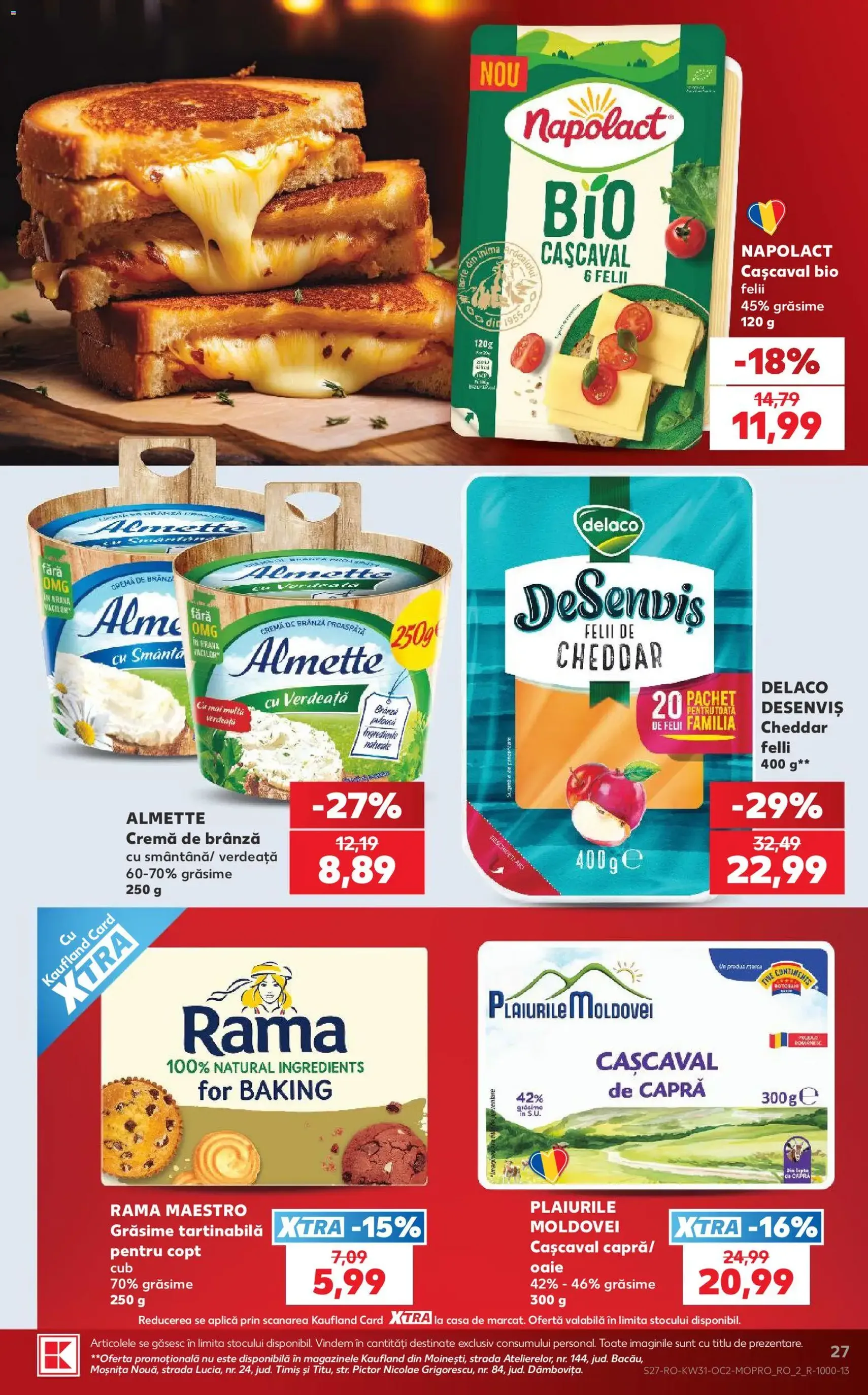 Kaufland RO akciós újság - 2026.07.29. érvényes szórólap 27 oldal 64 oldalból