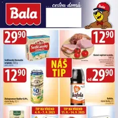 BALA velký leták - náhled letáku platný od 03.09.2025